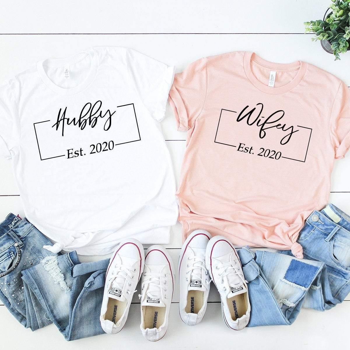 Funny newlywed shirts outlet