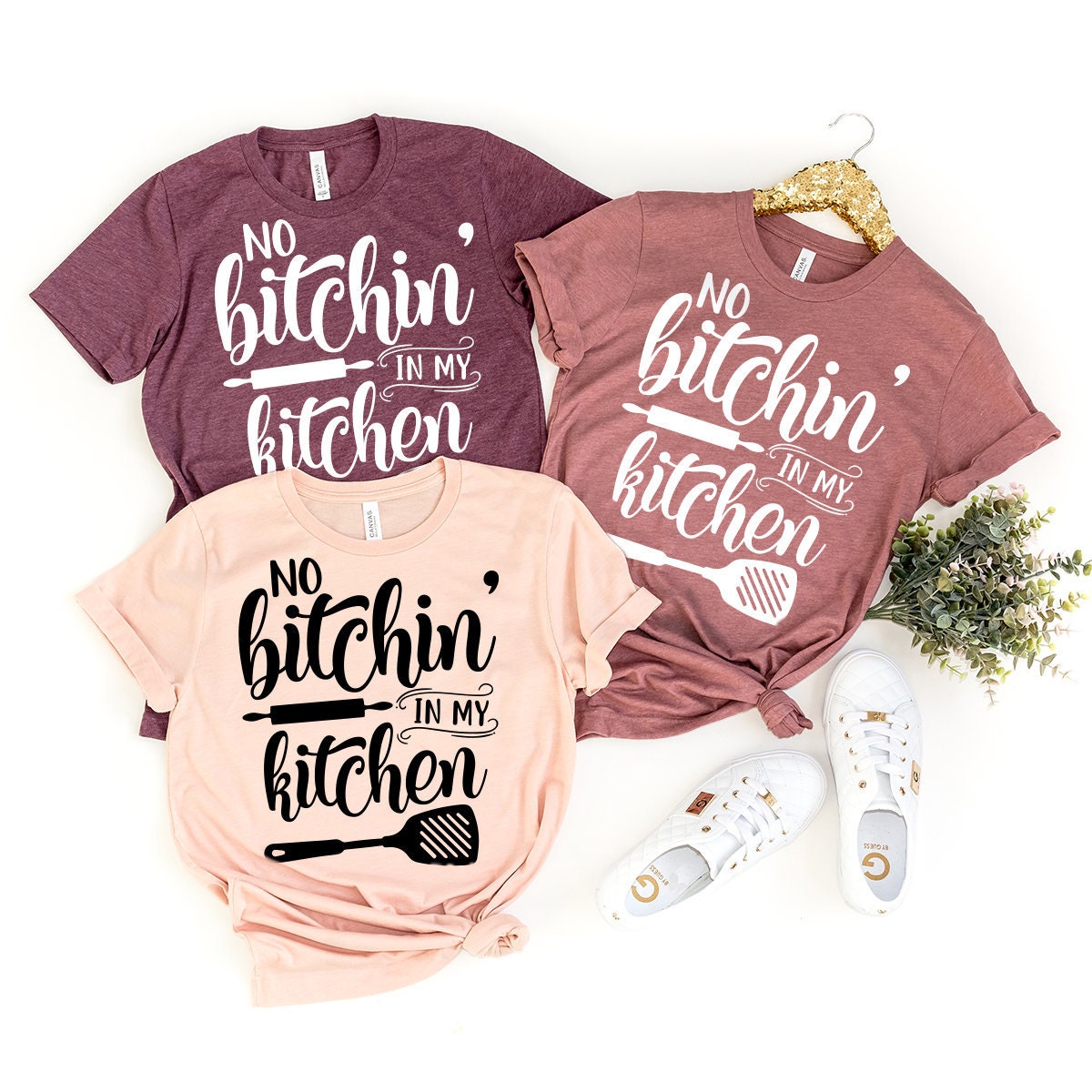 No Bitchin In My Kitchen Shirt, Chef Mom Shirt, Chef T Shirt