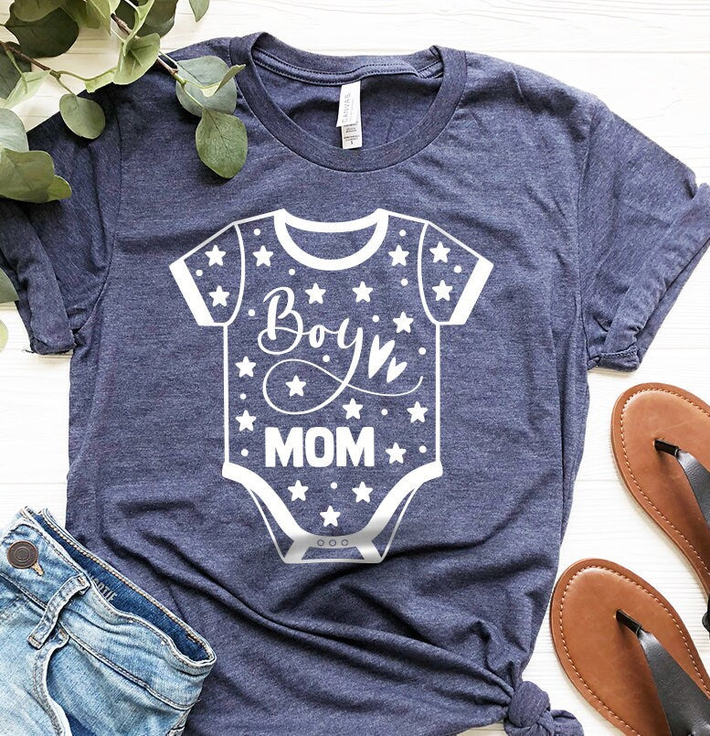 Boy mama tshirt sale