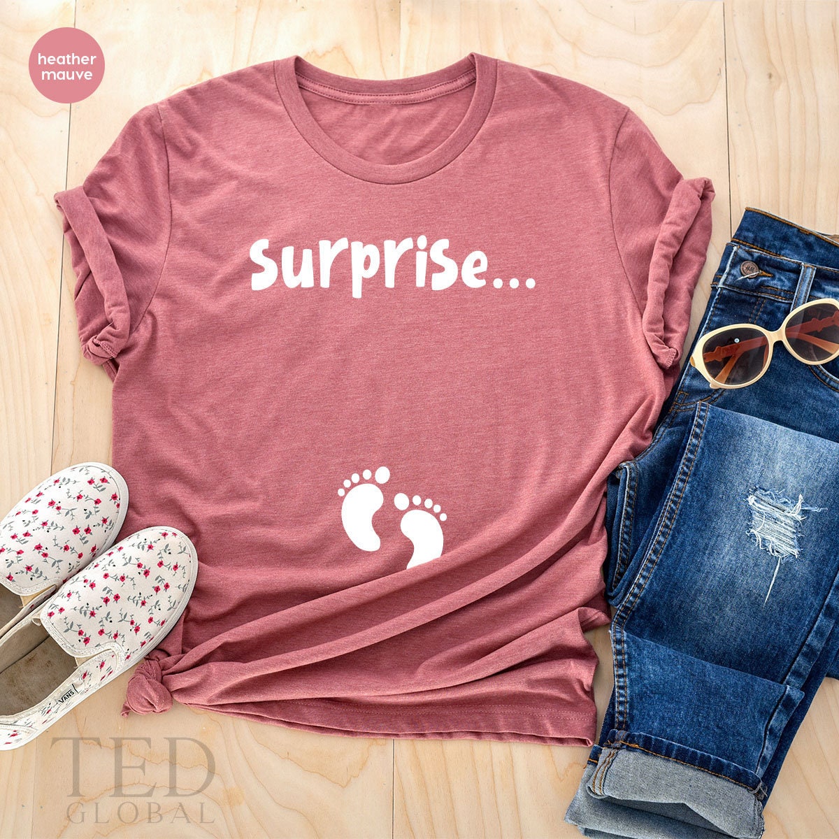 Pregnancy Announcement Shirt, Im Pregnant Shirt, First Mothers Day, Funny  Pregnant Shirt, Baby Shower TShirt, New Mom Gift, Maternity Tee