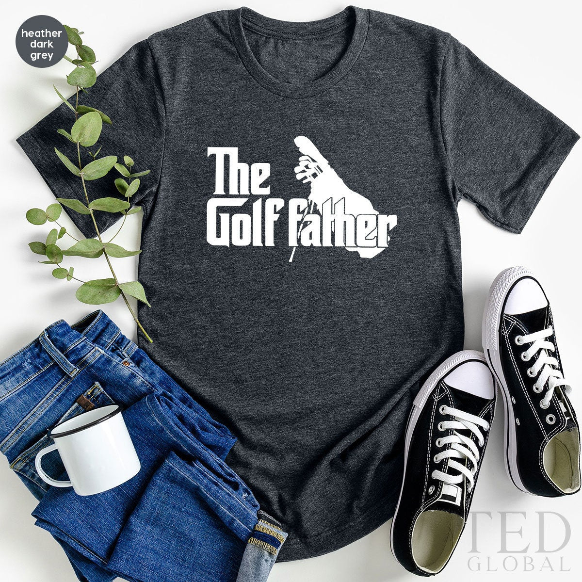 The Golf Father Shirt, Funny Golf Shirt, Golf Dad Tshirt, Fathers Day T Shirt, Golf Lover Gift, Golfing Shirt for Men, Masters Shirt Golf