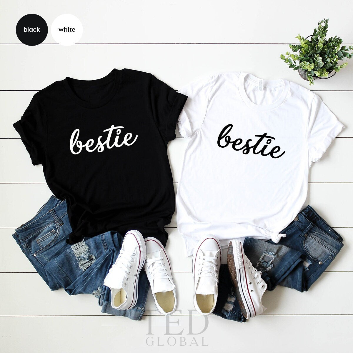 Funny Bestie Shirt Sister T Shirt Matching Shirt Besties Matching Shirt