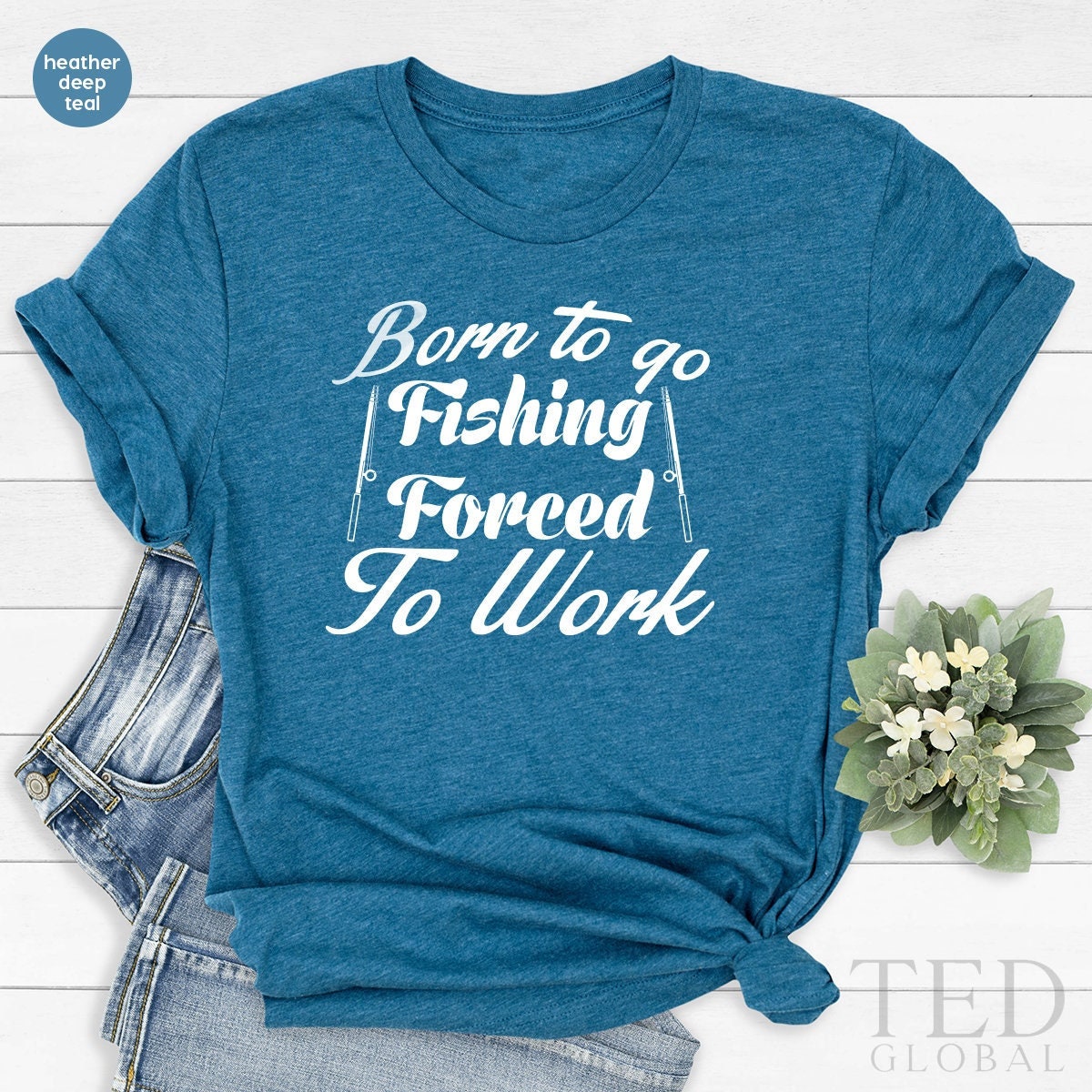 Fishing T Shirt Fisherman Shirts Cool Funny Fishing Graphic Tees