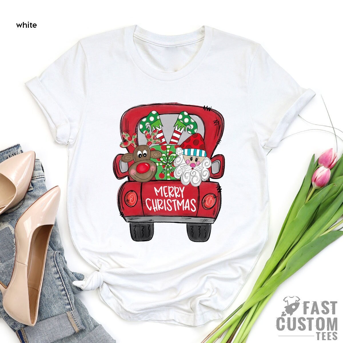 Christmas Shirts for Christmas Truck Christmas Fastdeliverytees.com