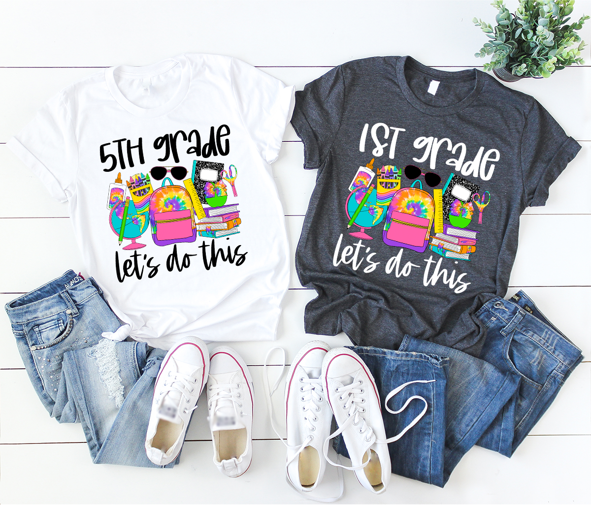 First Day of School Shirt, Back to School Gifts, Toddler Girl Clothing, Kindergarten Tshirt, Preschool Outfit, 1st Grade Kids T-Shirt