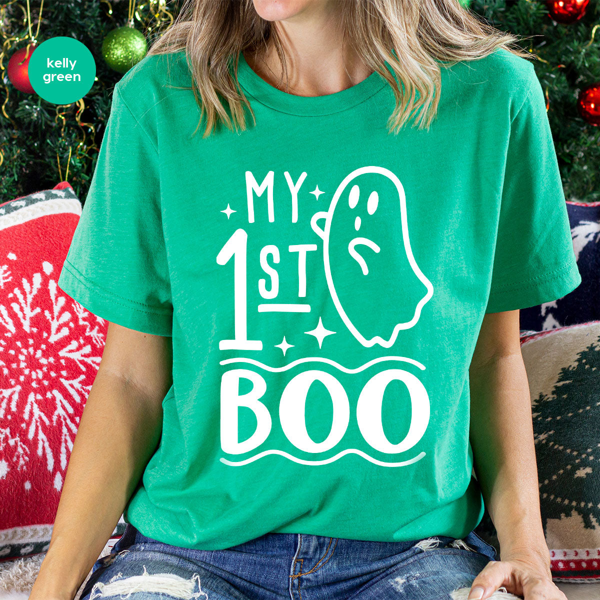 Halloween Baby Onesie®, Ghost Baby Clothes, Halloween Newborn Gifts, Spooky Season Kids Shirts, My First Boo T-Shirt, Baby Boy Bodysuit