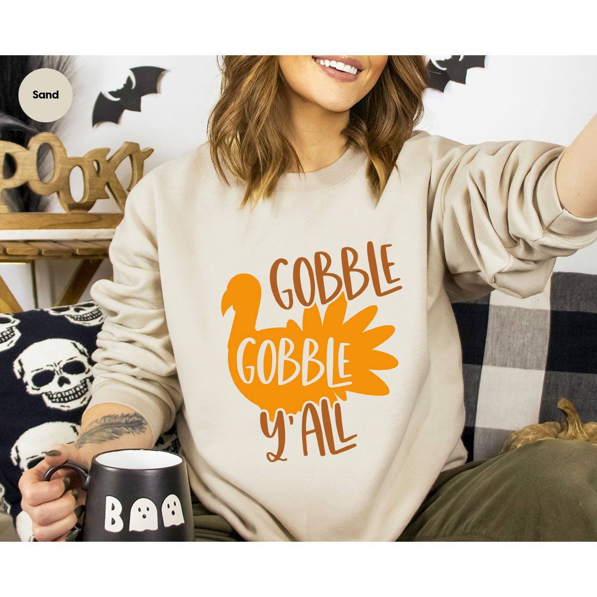 Kids Turkey T Shirt, Fall Gifts, Funny Fall Sweatshirt, Thanksgiving Graphic Tees, Boys Autumn Outfit, Cute Toddler TShirt, Gobble T-Shirt