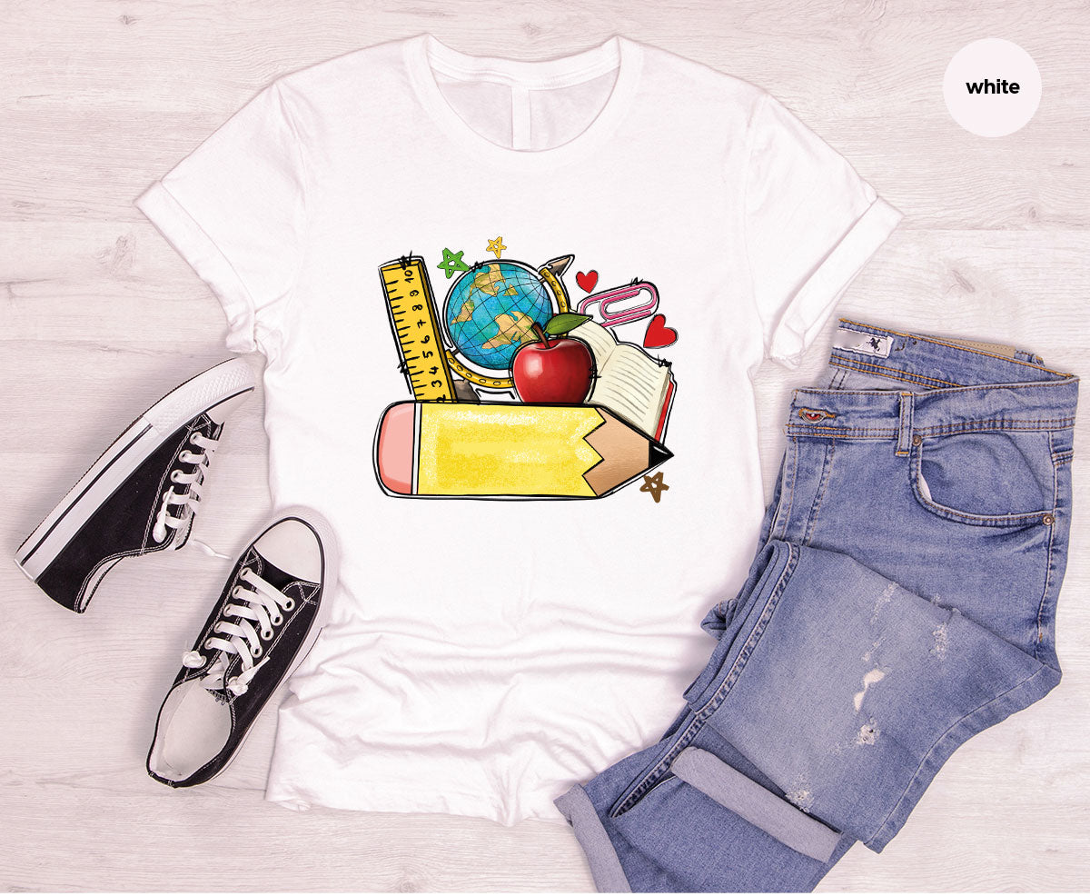 Funny Students Clothing, First Day of School Shirt, New Teacher Tshirt