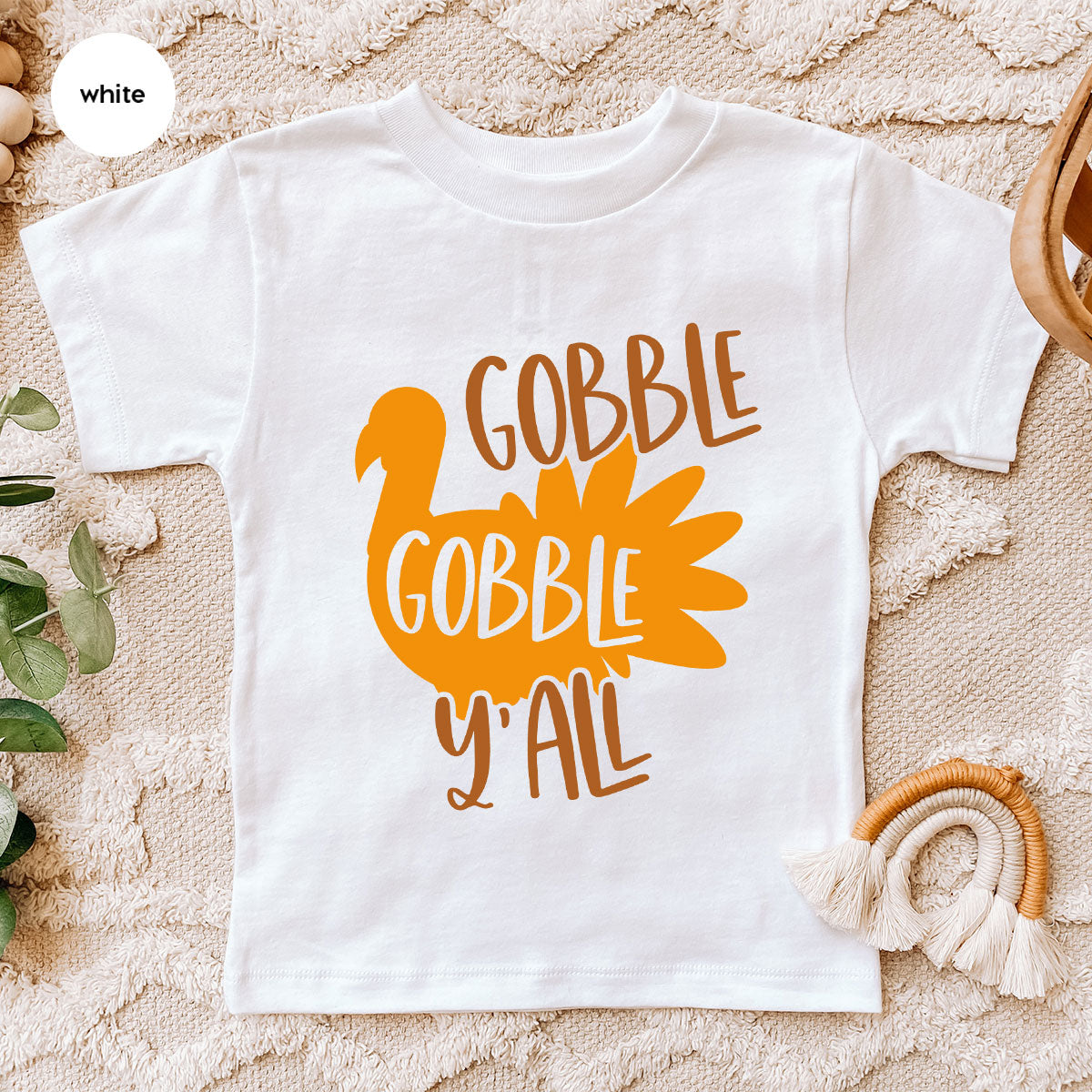 Kids Turkey T Shirt, Fall Gifts, Funny Fall Sweatshirt, Thanksgiving Graphic Tees, Boys Autumn Outfit, Cute Toddler TShirt, Gobble T-Shirt