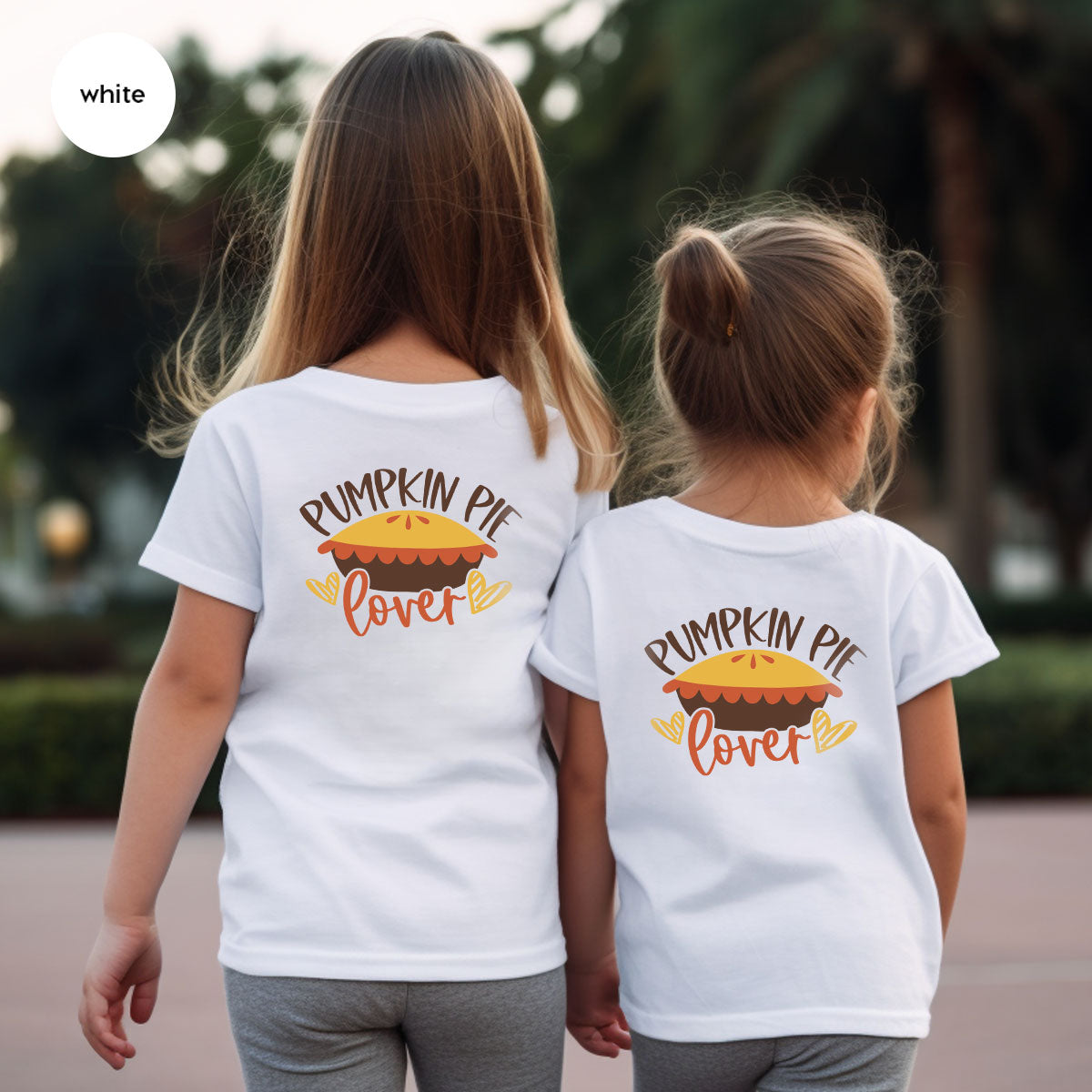 Kids Thanksgiving Shirts, Pumpkin Pie Graphic Tees, Gift for Her, Fall Crewneck Sweatshirt, Cute Toddler Clothes, Autumn Vneck T-Shirt