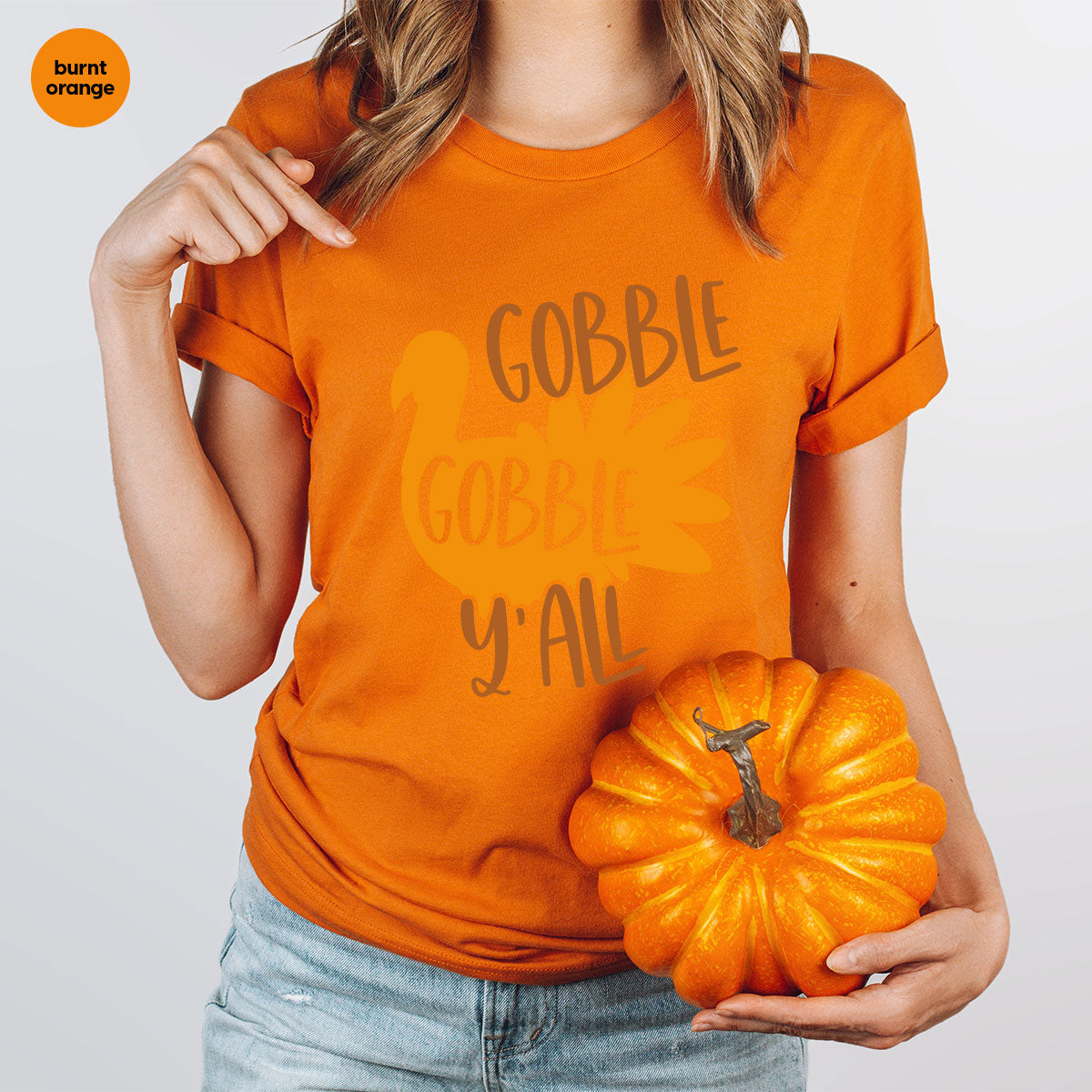 Kids Turkey T Shirt, Fall Gifts, Funny Fall Sweatshirt, Thanksgiving Graphic Tees, Boys Autumn Outfit, Cute Toddler TShirt, Gobble T-Shirt