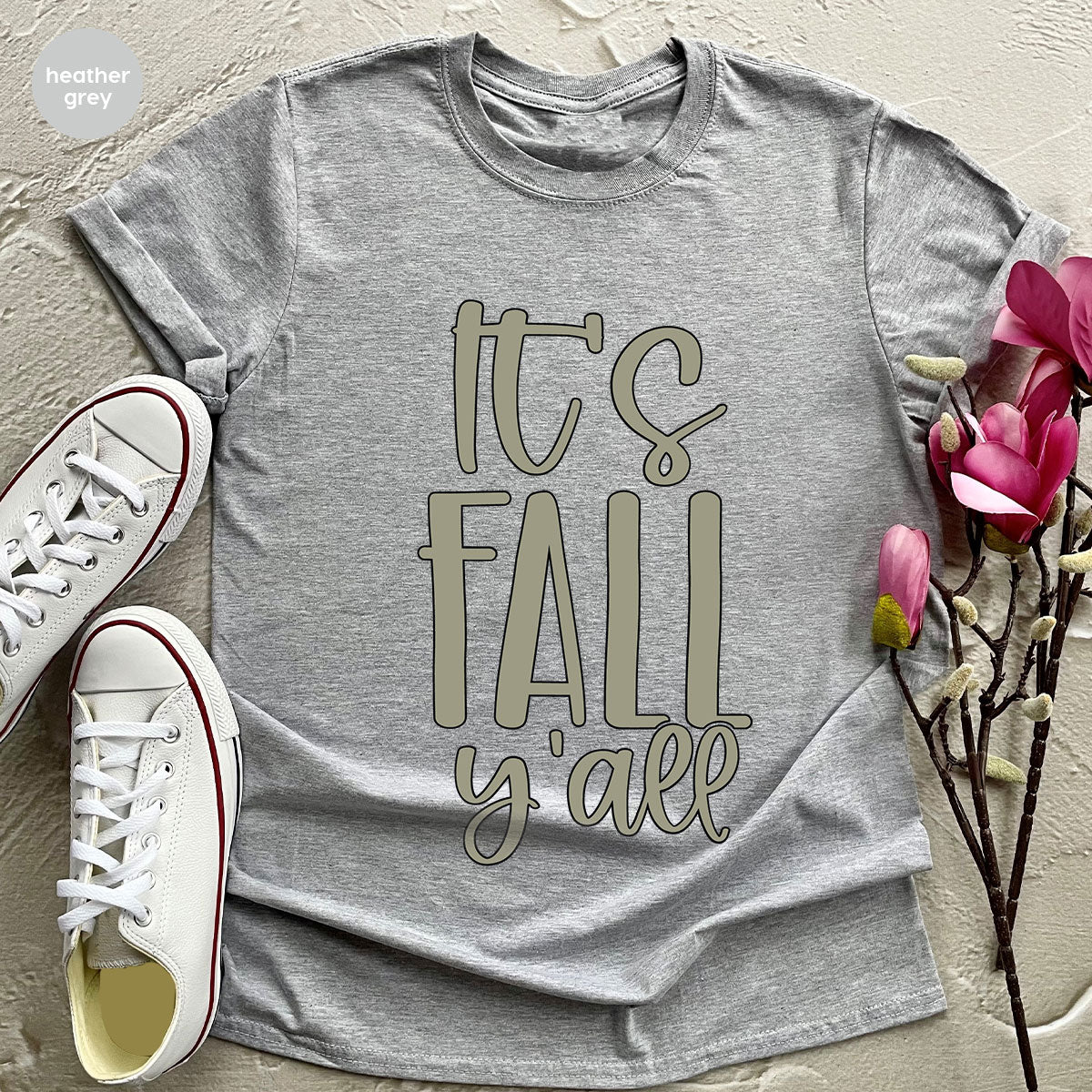 Fall Crewneck Sweatshirt, Its Fall Yall T-Shirt, Fall Gifts, Gifts for Her, Autumn Clothing, Thanksgiving Graphic Tees, Toddler T Shirt