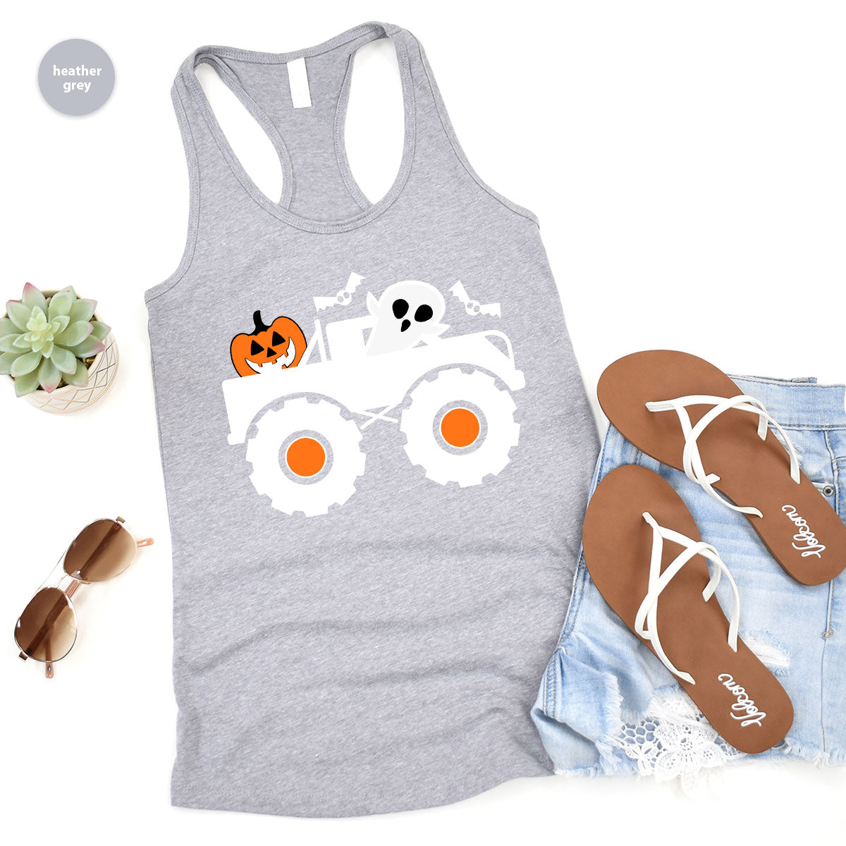 Kids Halloween Shirt, Halloween Gifts, Boys Truck T-Shirt, Ghost Outfit, Pumpkin Graphic Tees, Spooky Season Gifts, Toddler Clothes
