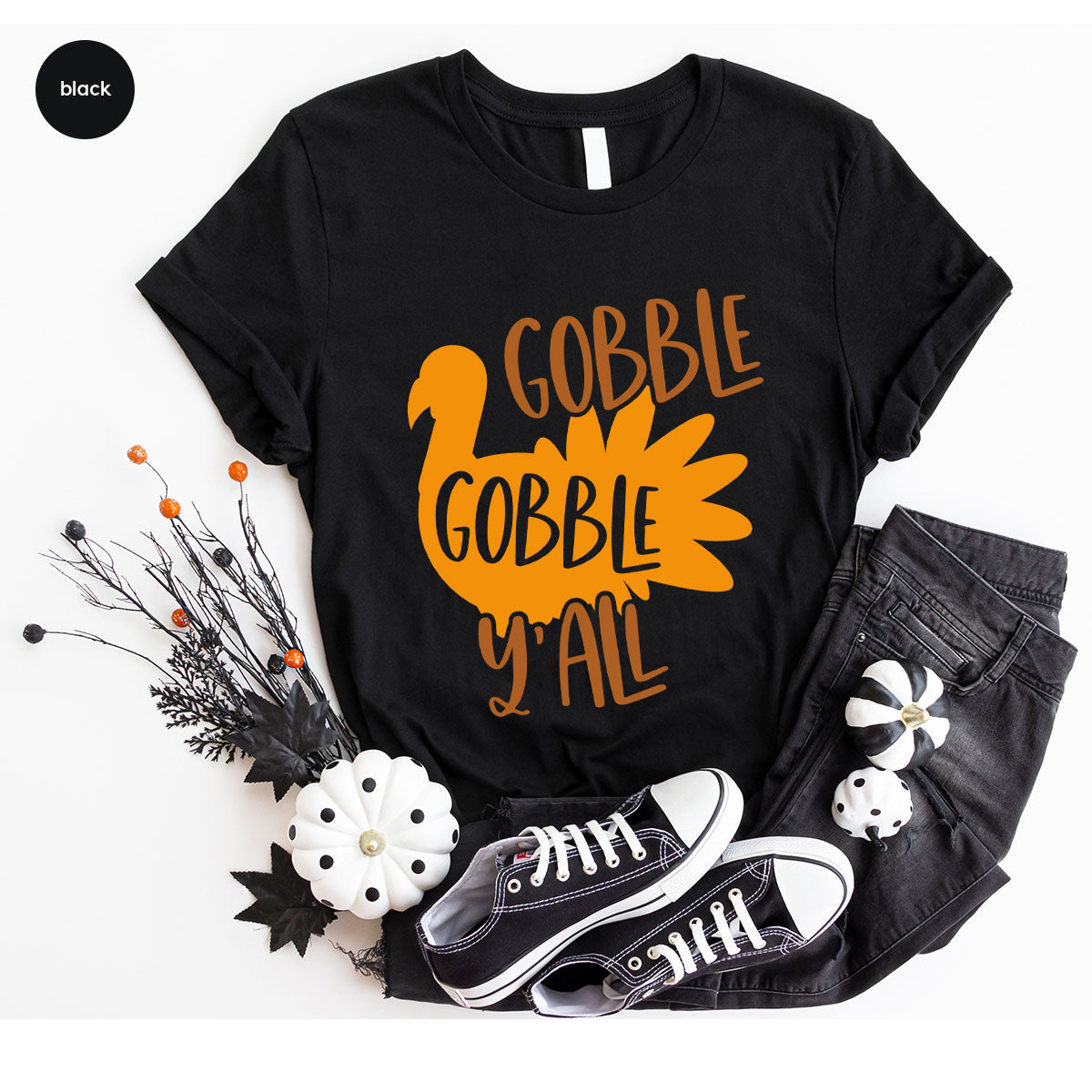 Kids Turkey T Shirt, Fall Gifts, Funny Fall Sweatshirt, Thanksgiving Graphic Tees, Boys Autumn Outfit, Cute Toddler TShirt, Gobble T-Shirt