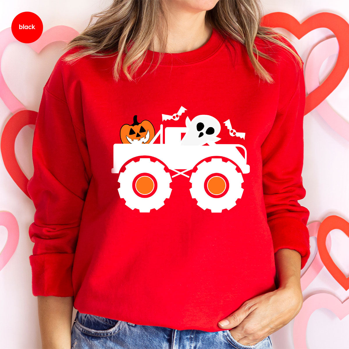 Kids Halloween Shirt, Halloween Gifts, Boys Truck T-Shirt, Ghost Outfit, Pumpkin Graphic Tees, Spooky Season Gifts, Toddler Clothes