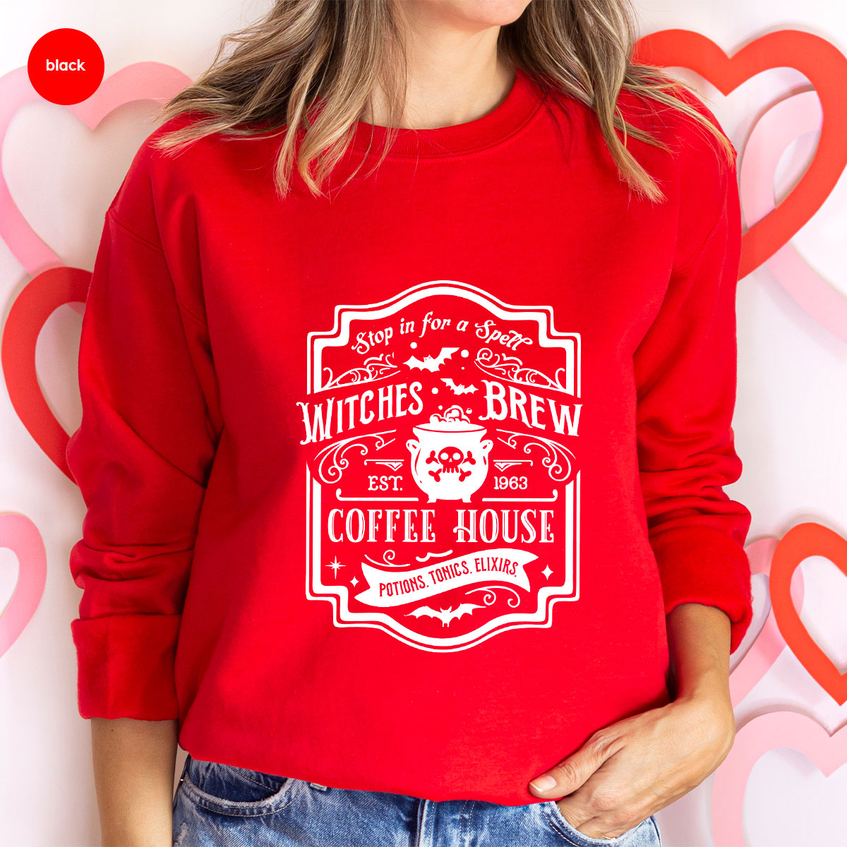 Halloween Shirt, Witchy Gifts, Spooky Season Tshirt, Spell Vneck T Shirt, Shirts for Women, Gifts for Her, Witch's Brew Graphic Tees