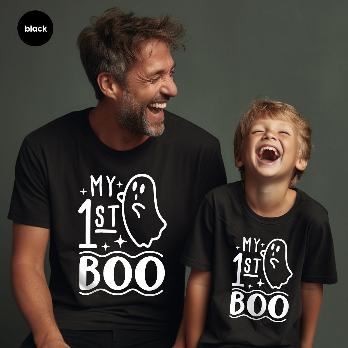 Halloween Baby Onesie®, Ghost Baby Clothes, Halloween Newborn Gifts, Spooky Season Kids Shirts, My First Boo T-Shirt, Baby Boy Bodysuit