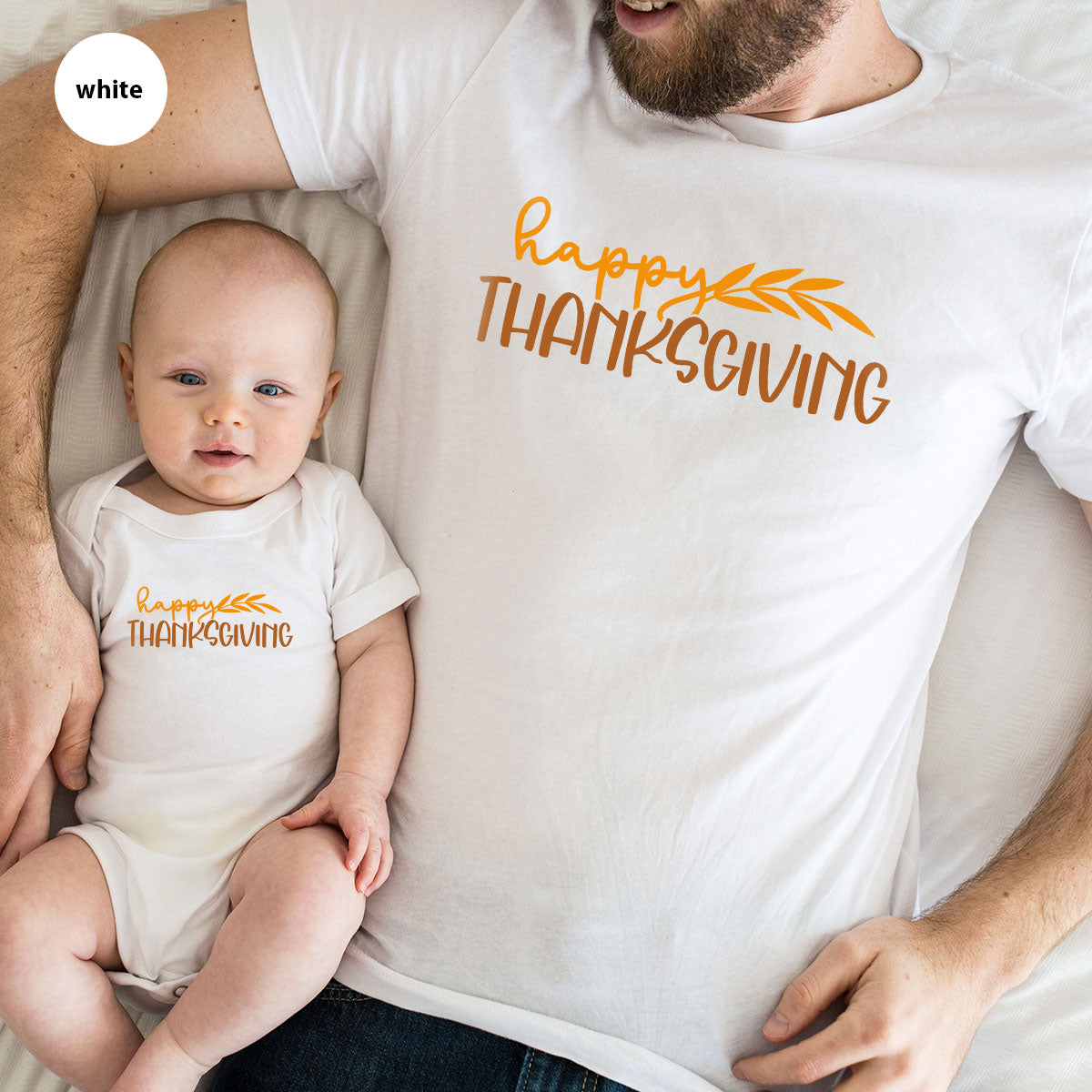 Happy Thanksgiving Shirt, Fall Crewneck Sweatshirt, Family Gifts, Matching Family TShirts, Autumn Vneck Tshirt, Leaves Graphic Tees