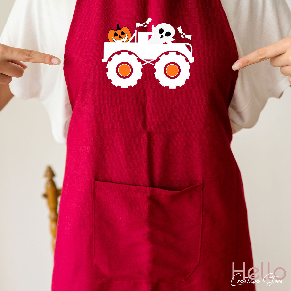 Kids Halloween Shirt, Halloween Gifts, Boys Truck T-Shirt, Ghost Outfit, Pumpkin Graphic Tees, Spooky Season Gifts, Toddler Clothes