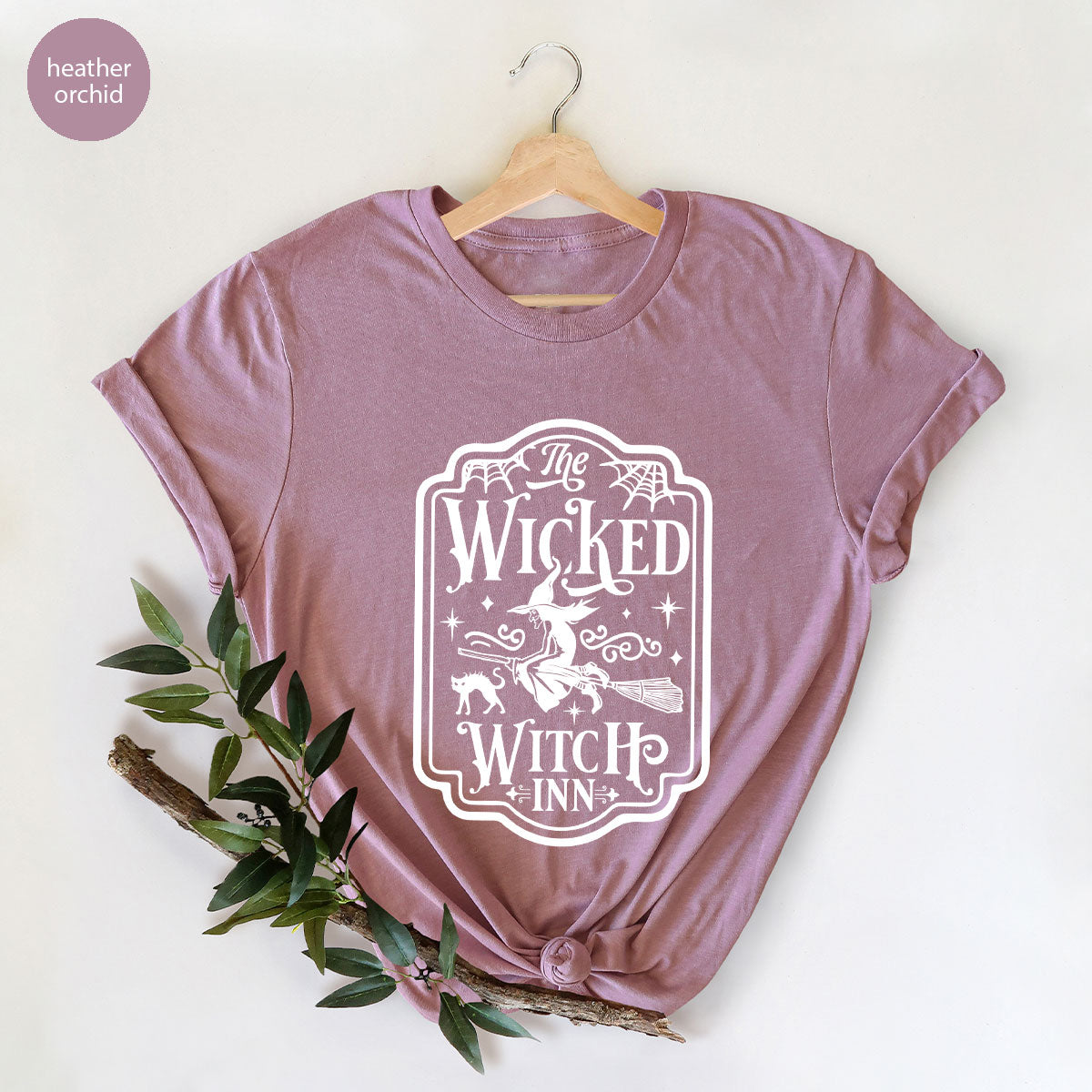 Witch Crewneck Sweatshirt, Halloween Shirts for Women, Funny Gift For Her, Spooky Season Party Tshirt, Witchy Graphic Tees