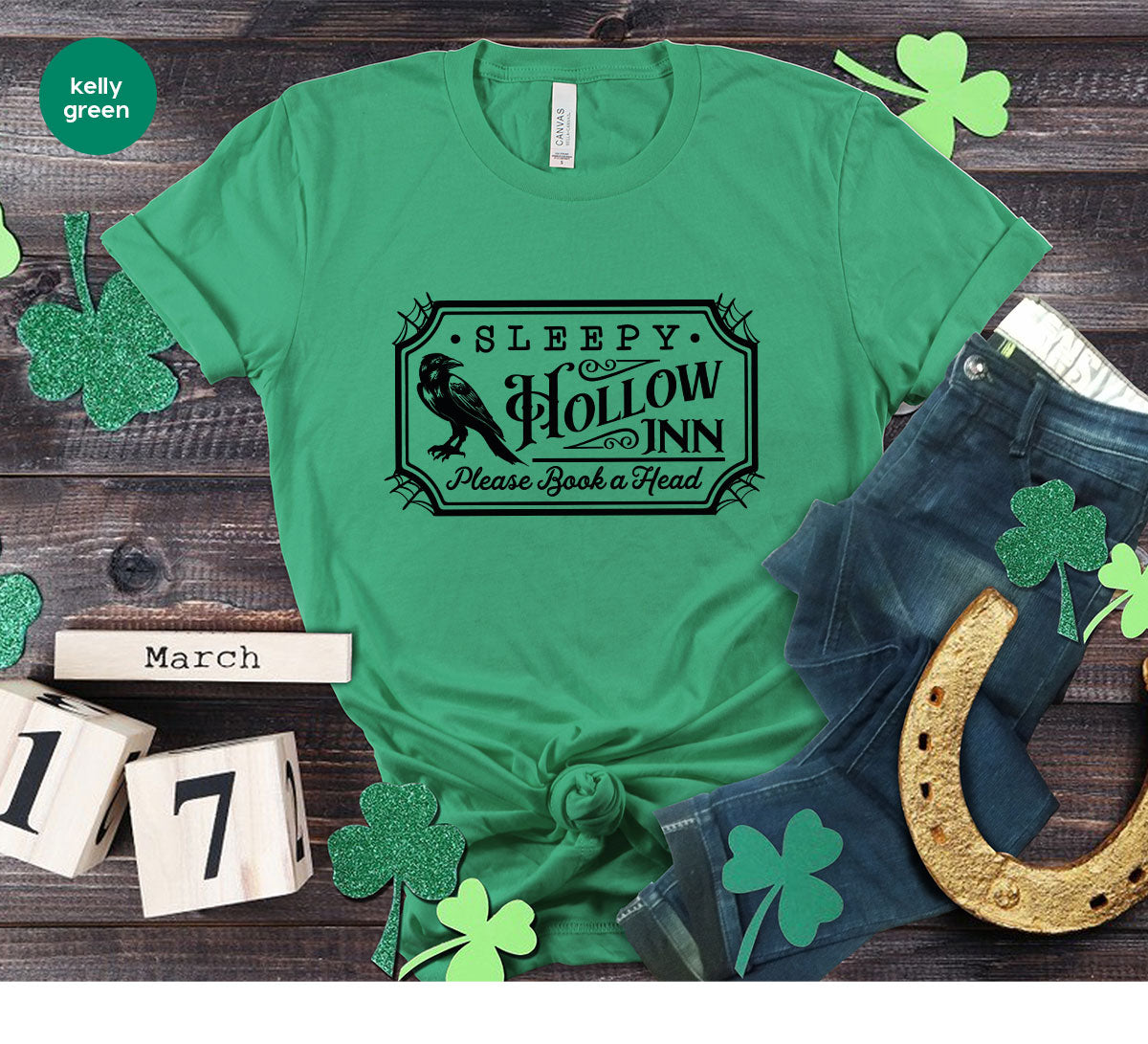 Halloween Crewneck Sweatshirt, Crow Graphic Tees, Gift for Him, Cool Movie T-Shirt, Gift for Her, Spooky Season Party VNeck Shirt