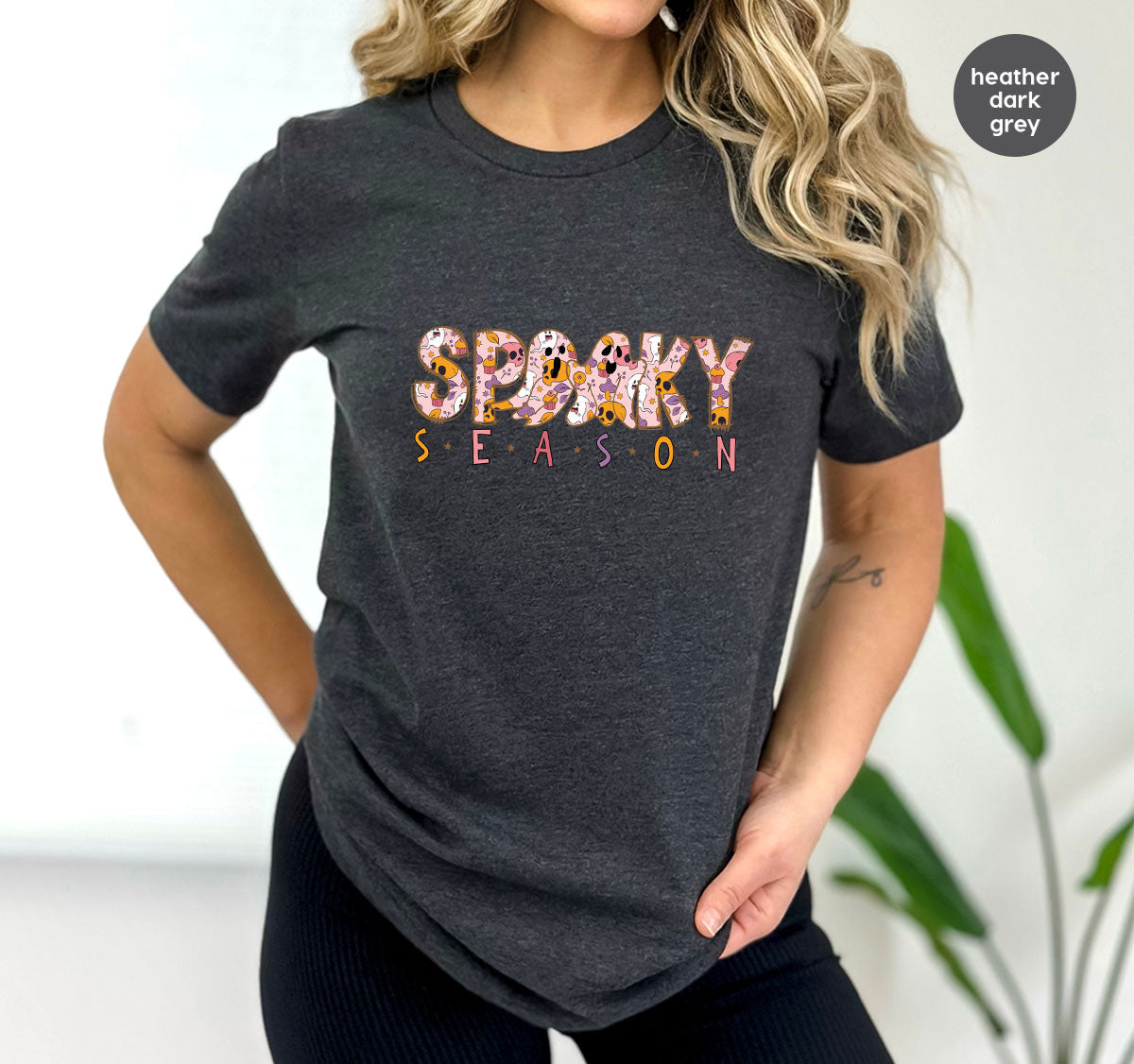 Ghost Graphic Tees, Cute Kid Halloween Shirt, Spooky Shirt