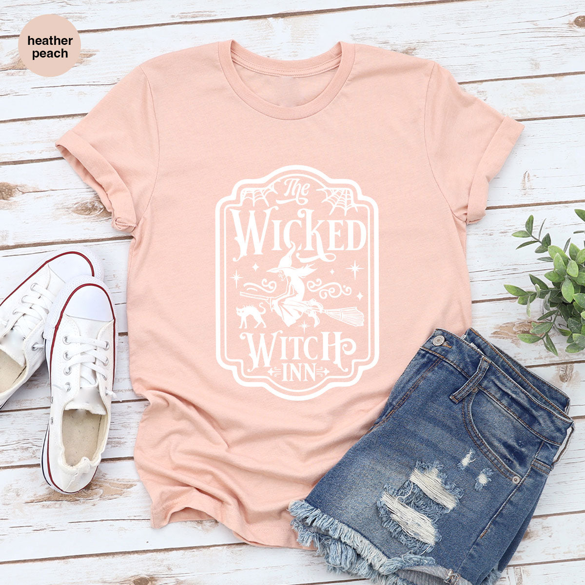 Witch Crewneck Sweatshirt, Halloween Shirts for Women, Funny Gift For Her, Spooky Season Party Tshirt, Witchy Graphic Tees