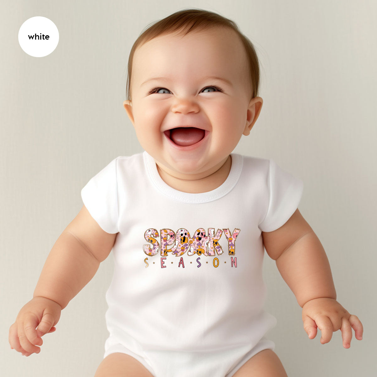 Ghost Graphic Tees, Cute Kid Halloween Shirt, Spooky Shirt