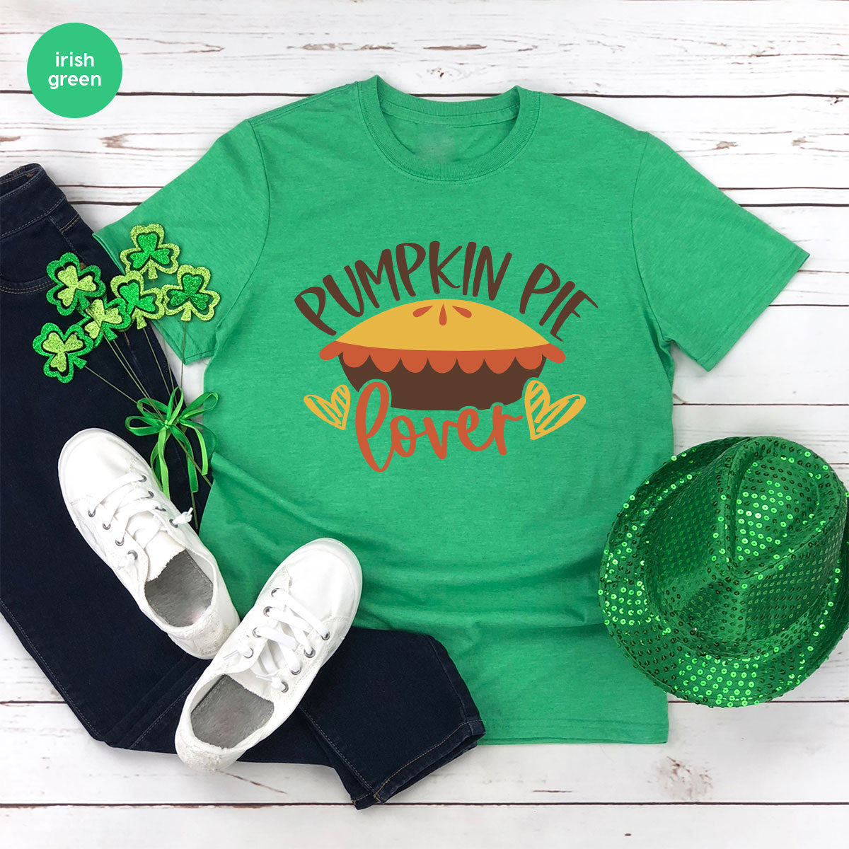 Kids Thanksgiving Shirts, Pumpkin Pie Graphic Tees, Gift for Her, Fall Crewneck Sweatshirt, Cute Toddler Clothes, Autumn Vneck T-Shirt