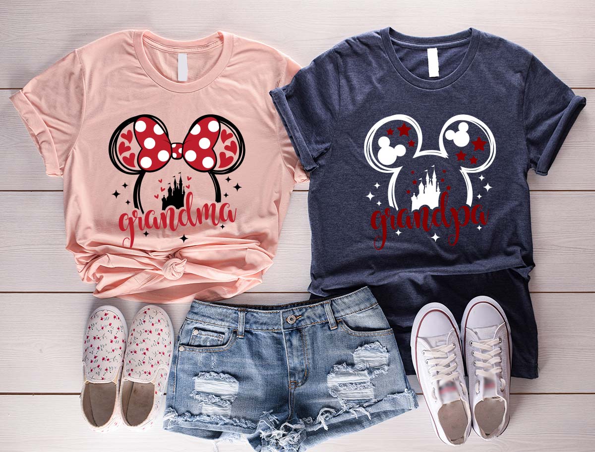 Disney Family Vacation Mickey Mouse Tee Shirts For Family Matching