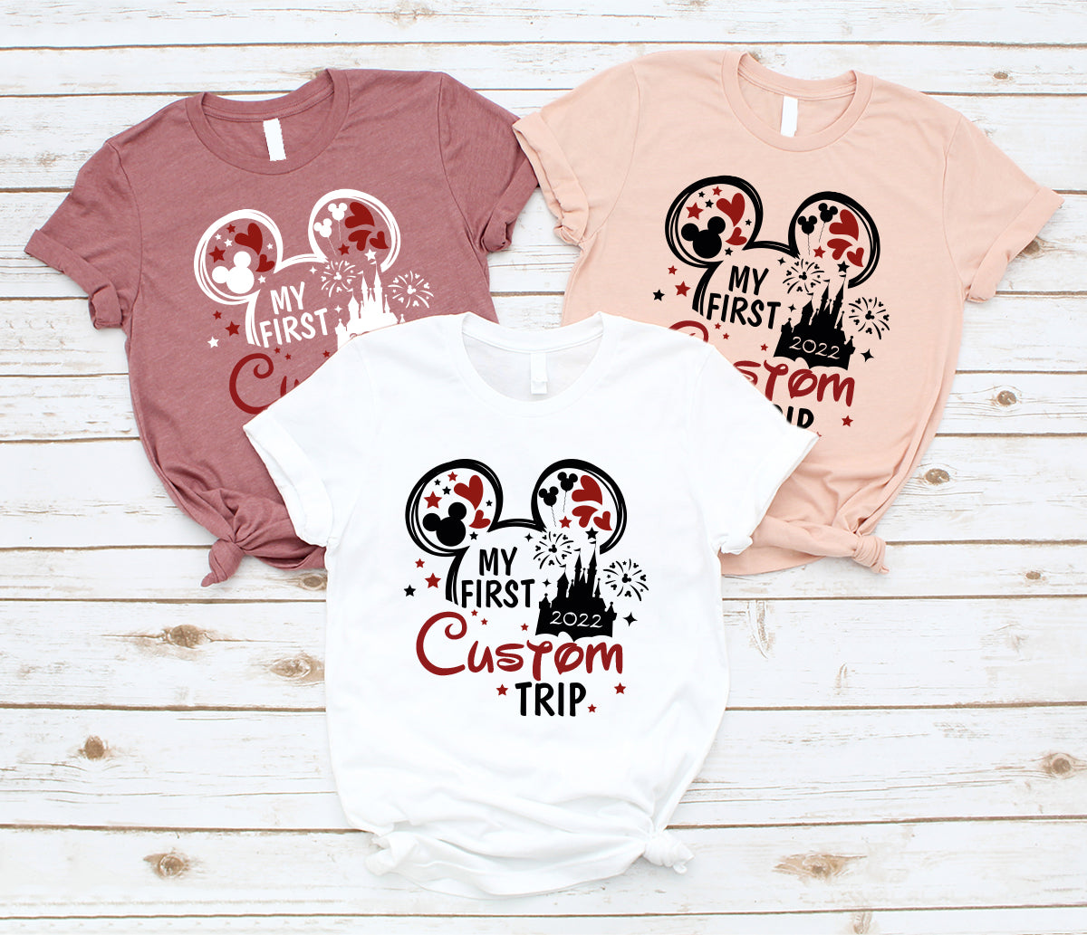 Custom Disney Trip 2023 Shirts, Disney Vacation Matching Family Shirts, Personalized Disney Sweatshirt, Disney Kids Gifts, Kids Mickey Tee