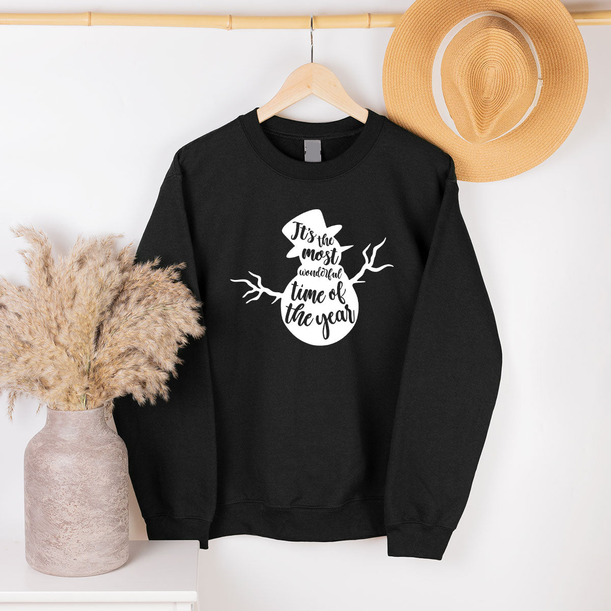 Snowman Christmas Hoodie, Funny Christmas Design, 2023 Xmas Funny Sweatshirt