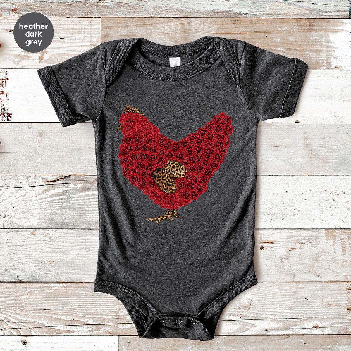 Heart of Chicken Shirt, Funny Valentine Day Gift, Special Gift for Feb 14