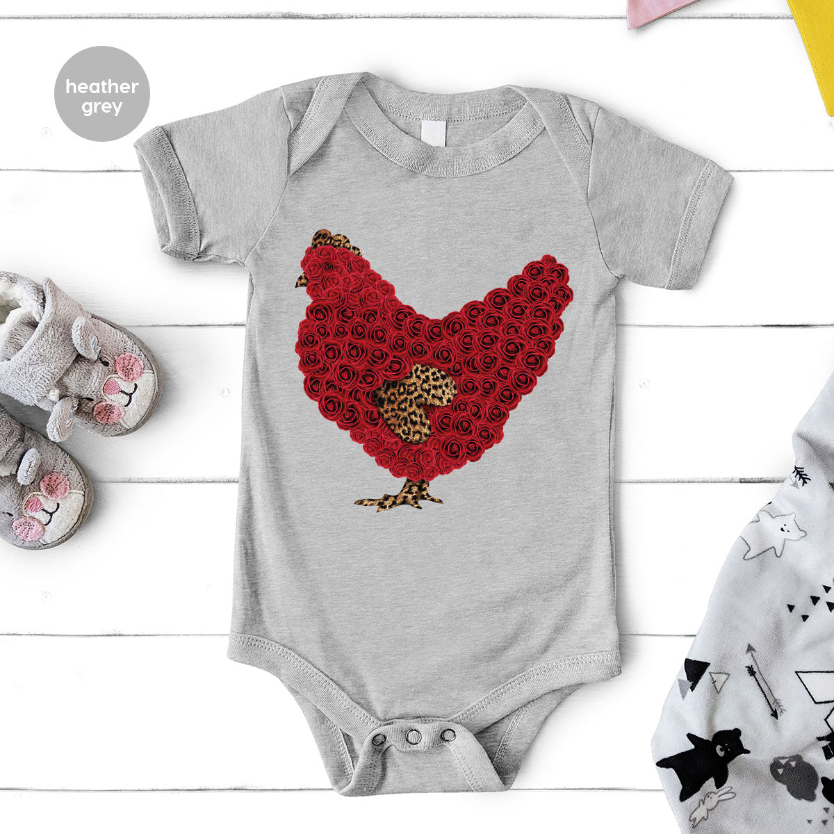 Heart of Chicken Shirt, Funny Valentine Day Gift, Special Gift for Feb 14