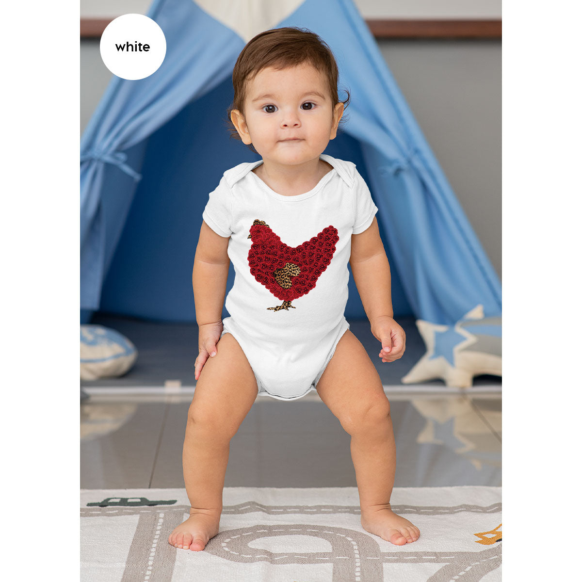 Heart of Chicken Shirt, Funny Valentine Day Gift, Special Gift for Feb 14