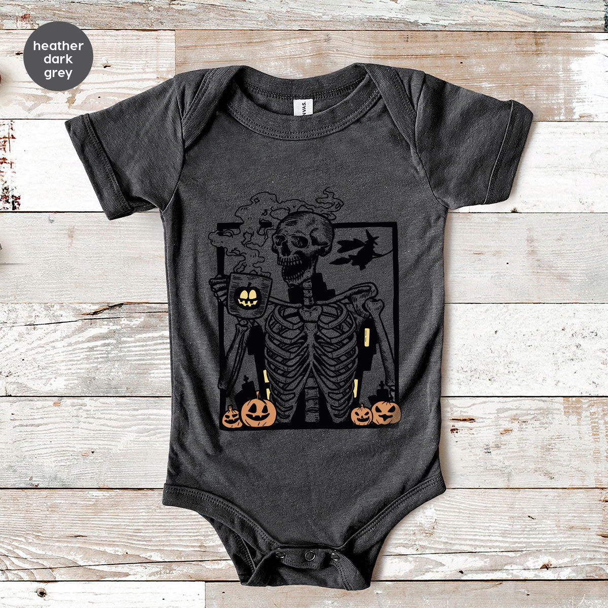 Halloween Skeleton Shirt, Creepy Halloween Tee, Funny Skeleton T-Shirt, Gift for Halloween