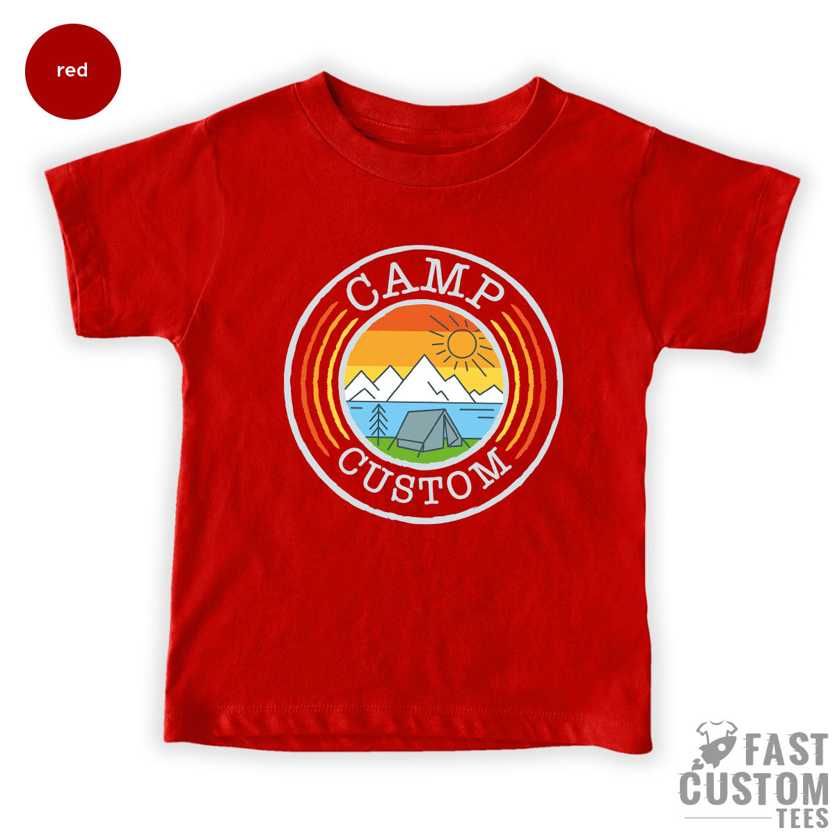 Custom Camp T-Shirt, Camping Shirt İdea, Personalized Camping Shirt