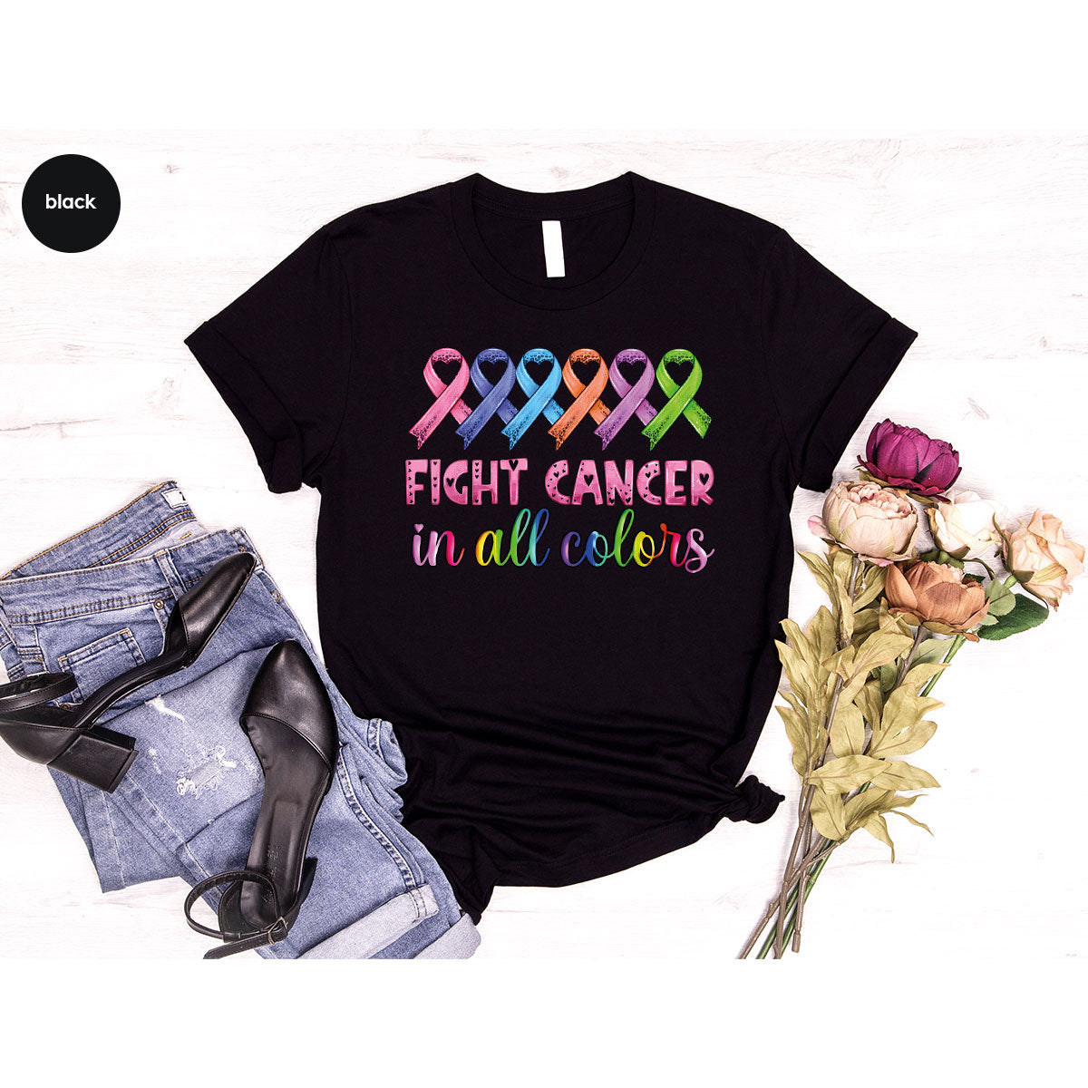 Lung Cancer Shirt, Cancer Family Shirt, Cancer Support T-Shirt