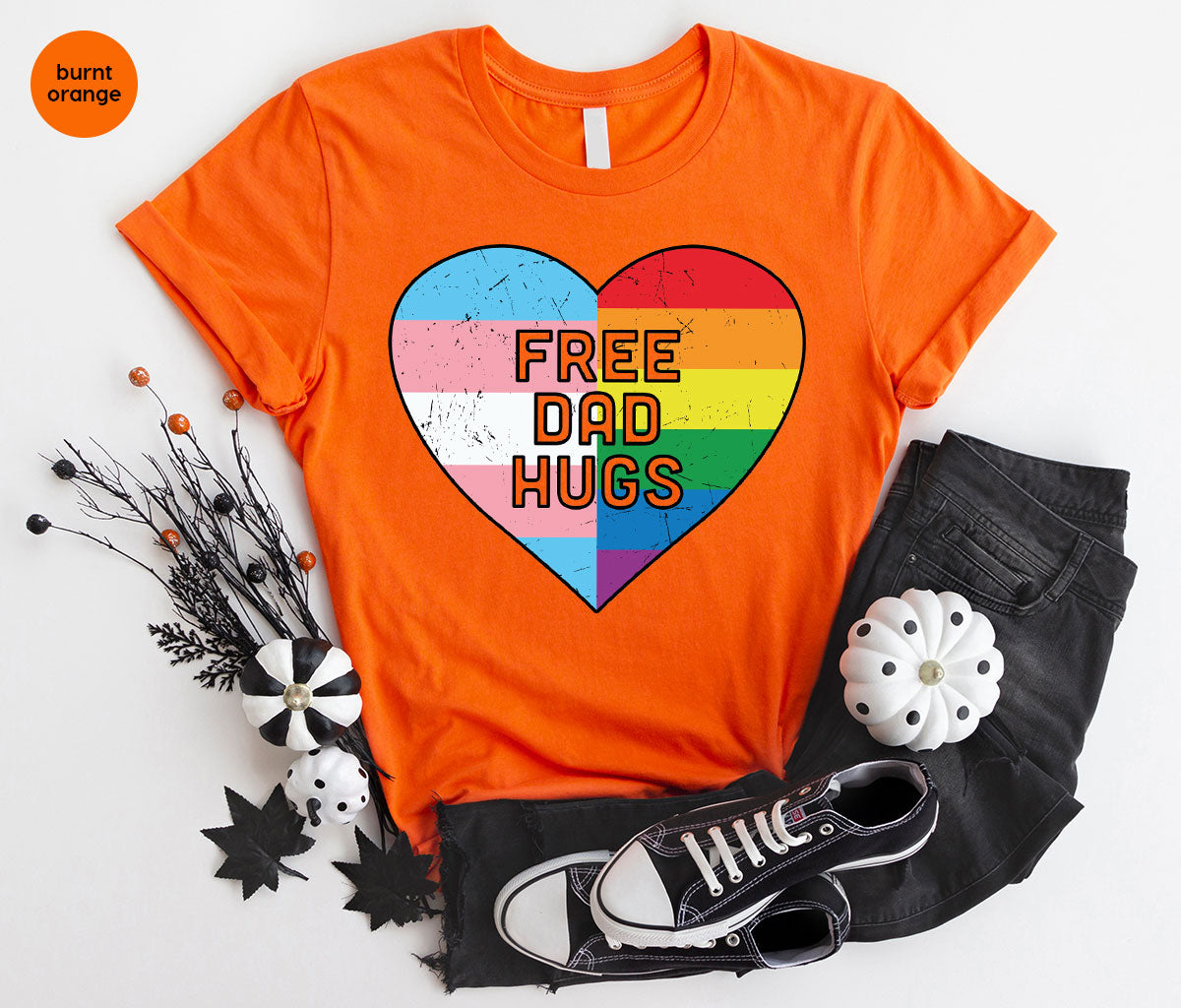 Free Dad Hugs Shirt, LGBT Shirt, LGBT Pride T-Shirt