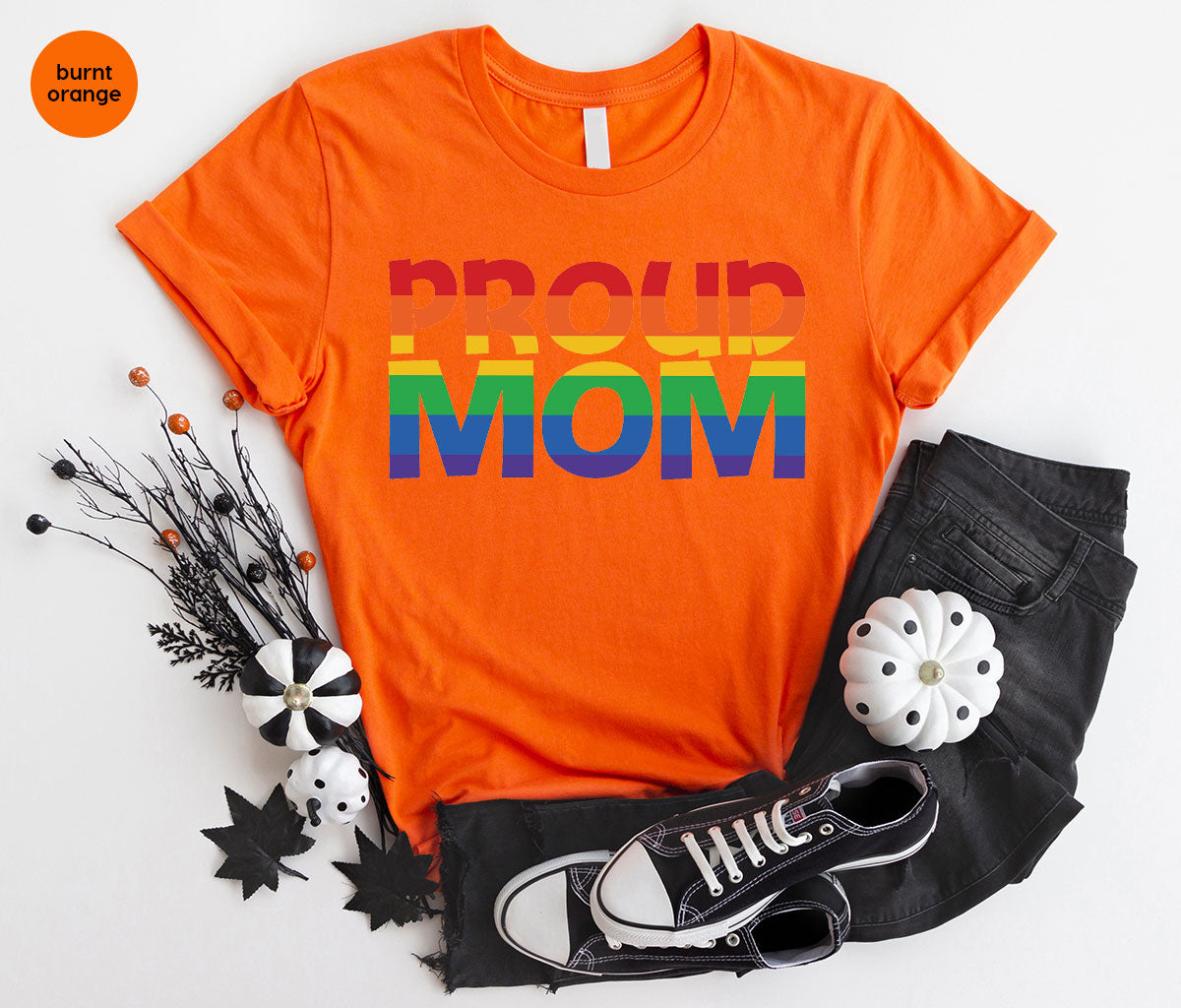 Proud Mom Shirt, LGBT Mom T-Shirt, LGBT Proud Tee