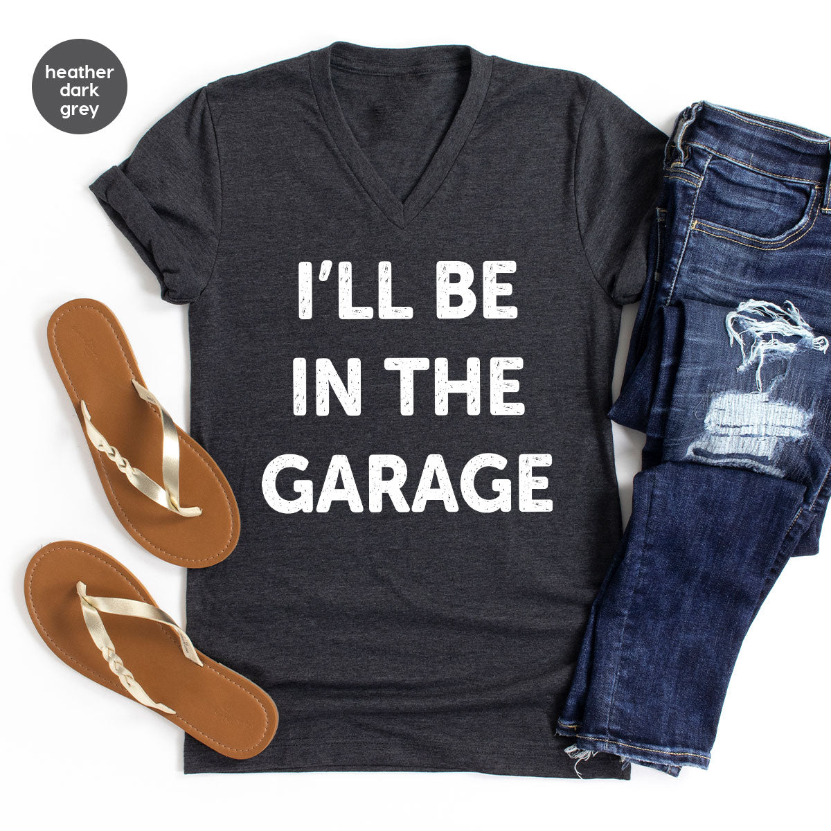 I'll Be In The Garage Shirt, Funny Garage T-Shirt, Funny Shirt For Men, Mechanic Tee