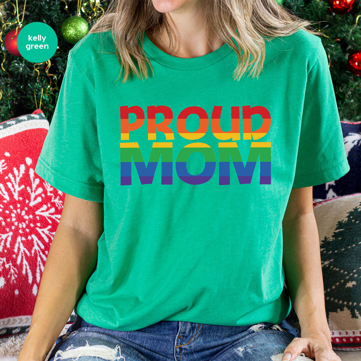 Proud Mom Shirt, LGBT Mom T-Shirt, LGBT Proud Tee