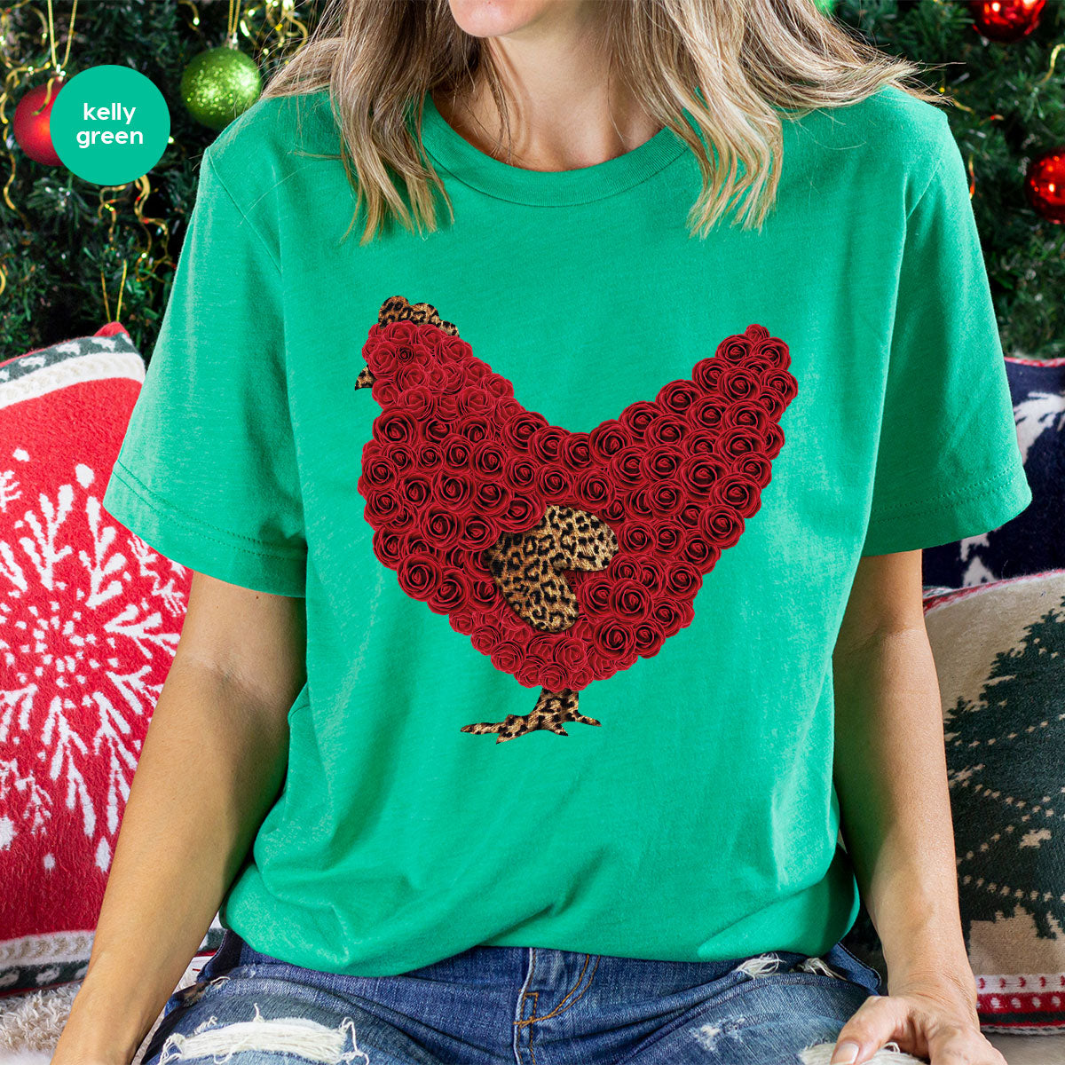 Heart of Chicken Shirt, Funny Valentine Day Gift, Special Gift for Feb 14