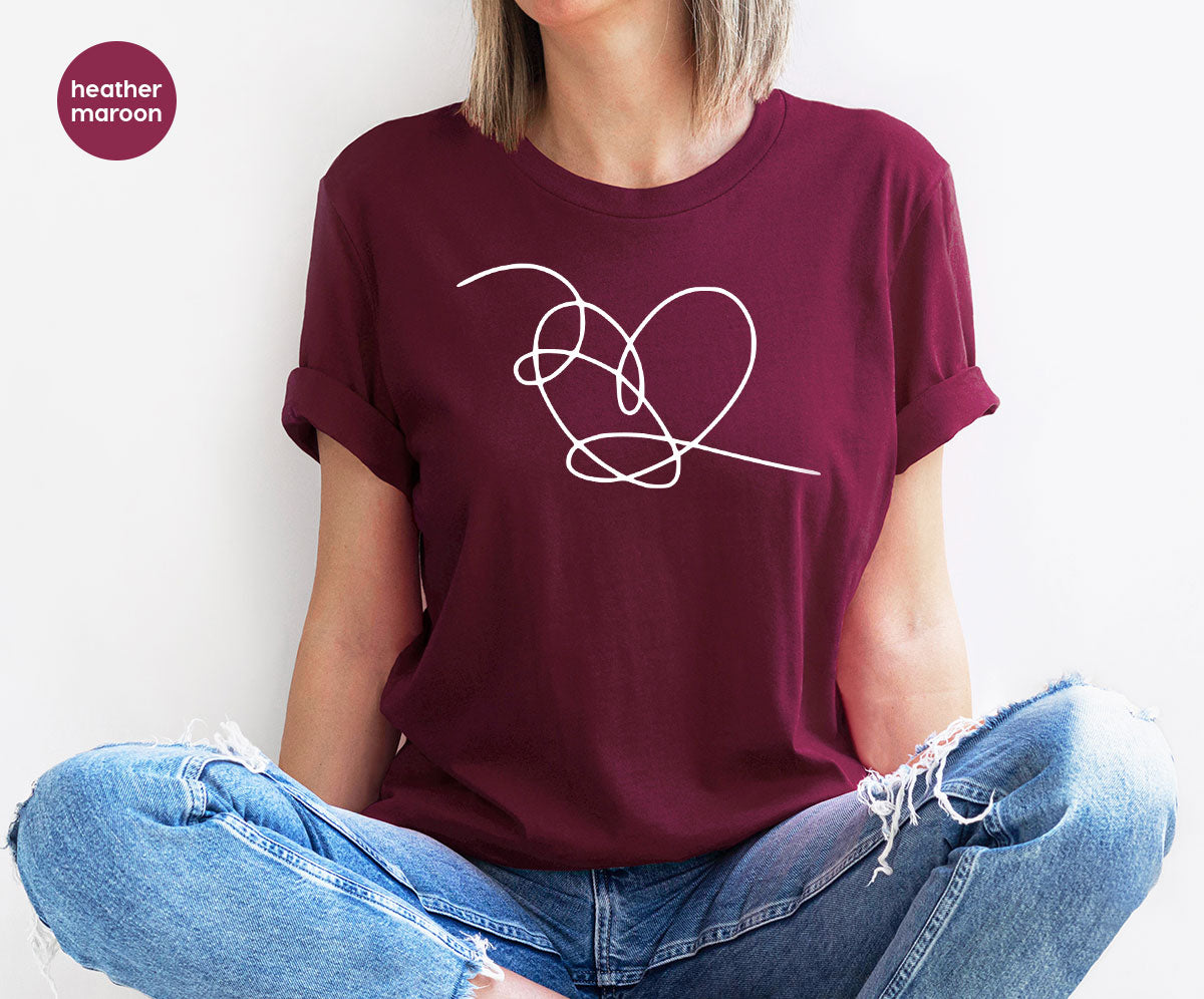 Love Shirt, 2023 Valentine's Day Shirt, Women Valentine's Day Gift, Men's Valentine's Day Shirt