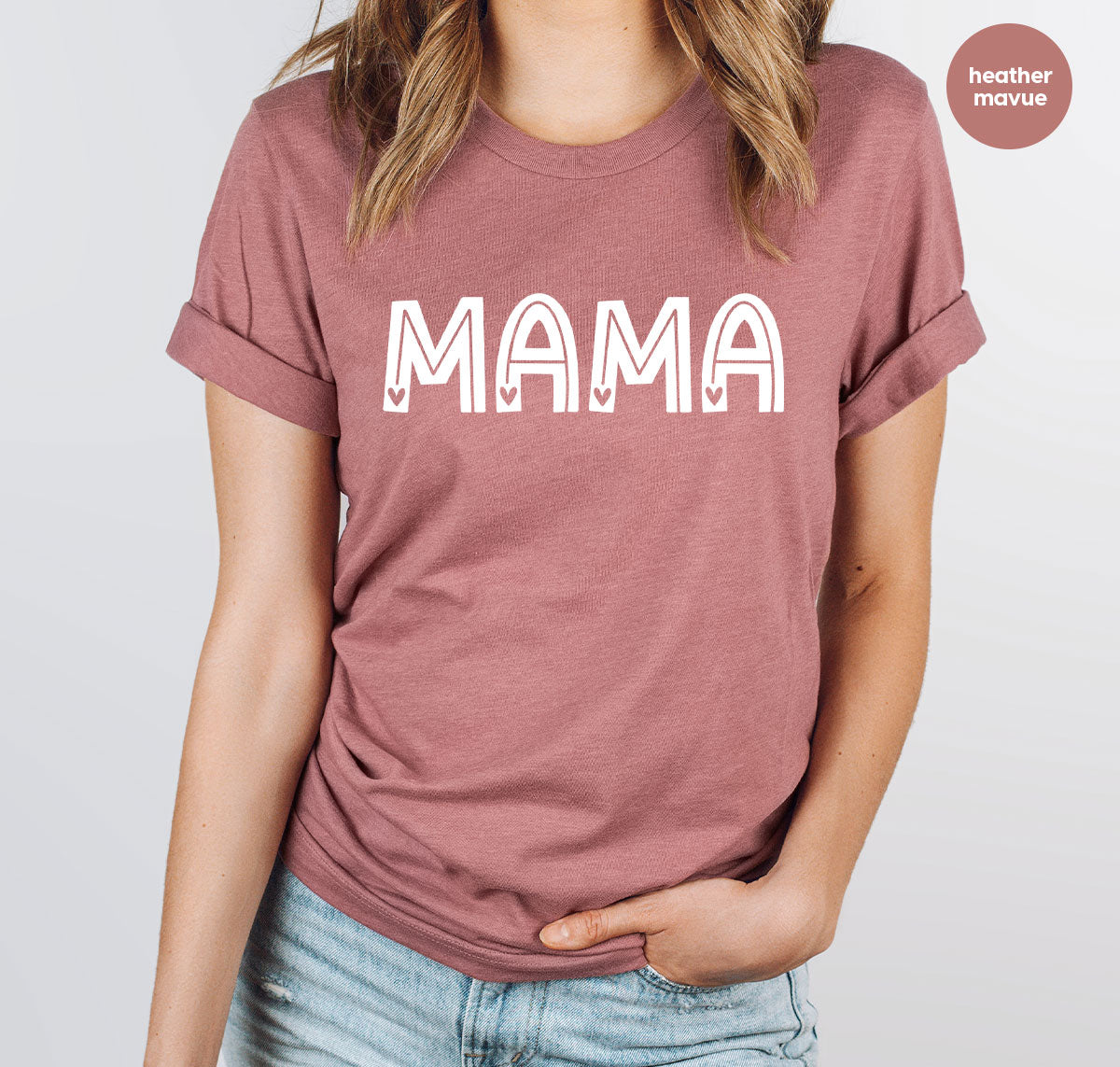 Mama Shirt, Valentine's Day Gift For Mamas, 2023 Valentine's Day Shirt