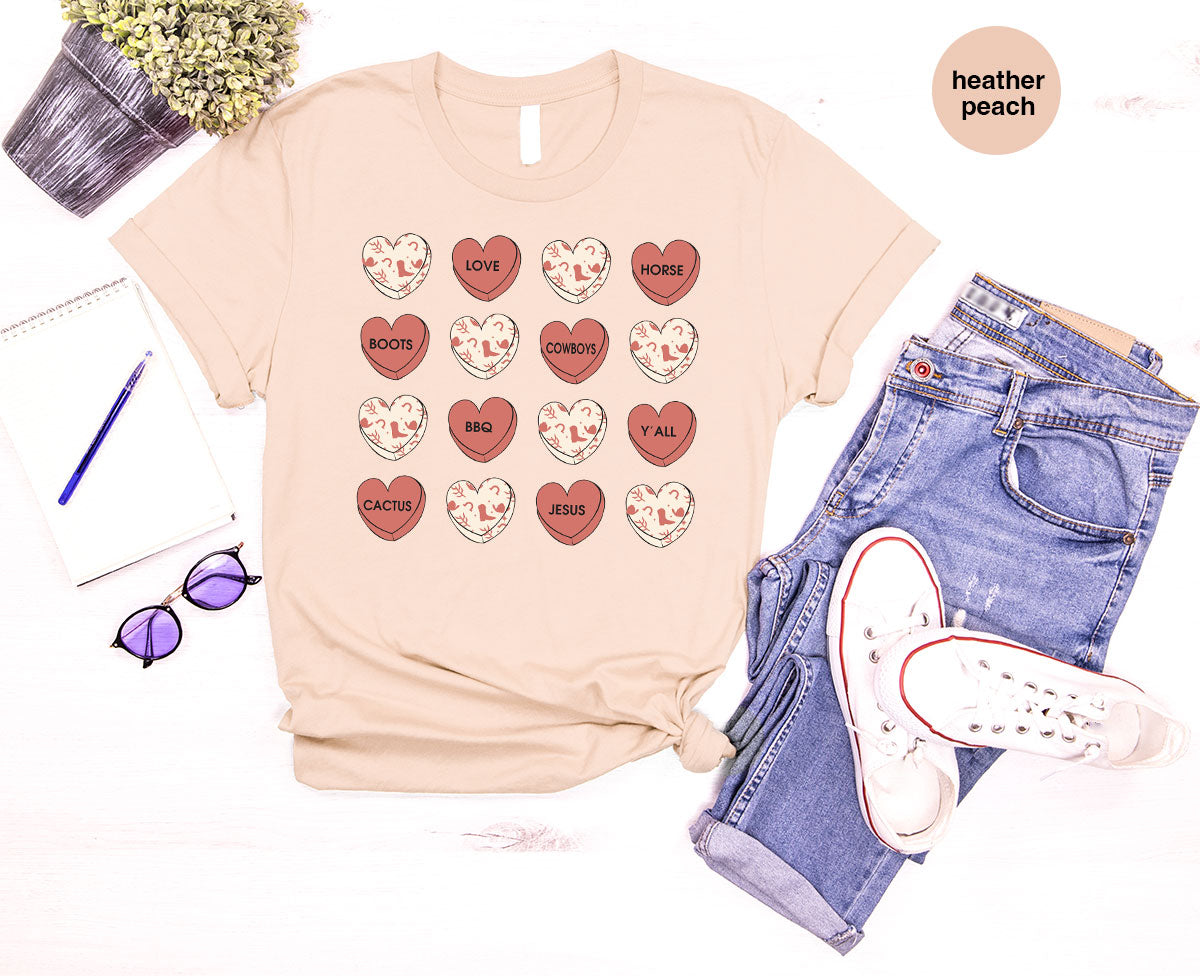 Heart Shirt, Lover Tee, Valentine's Day Heart T-Shirt, 2023 Feb 14 Shirt