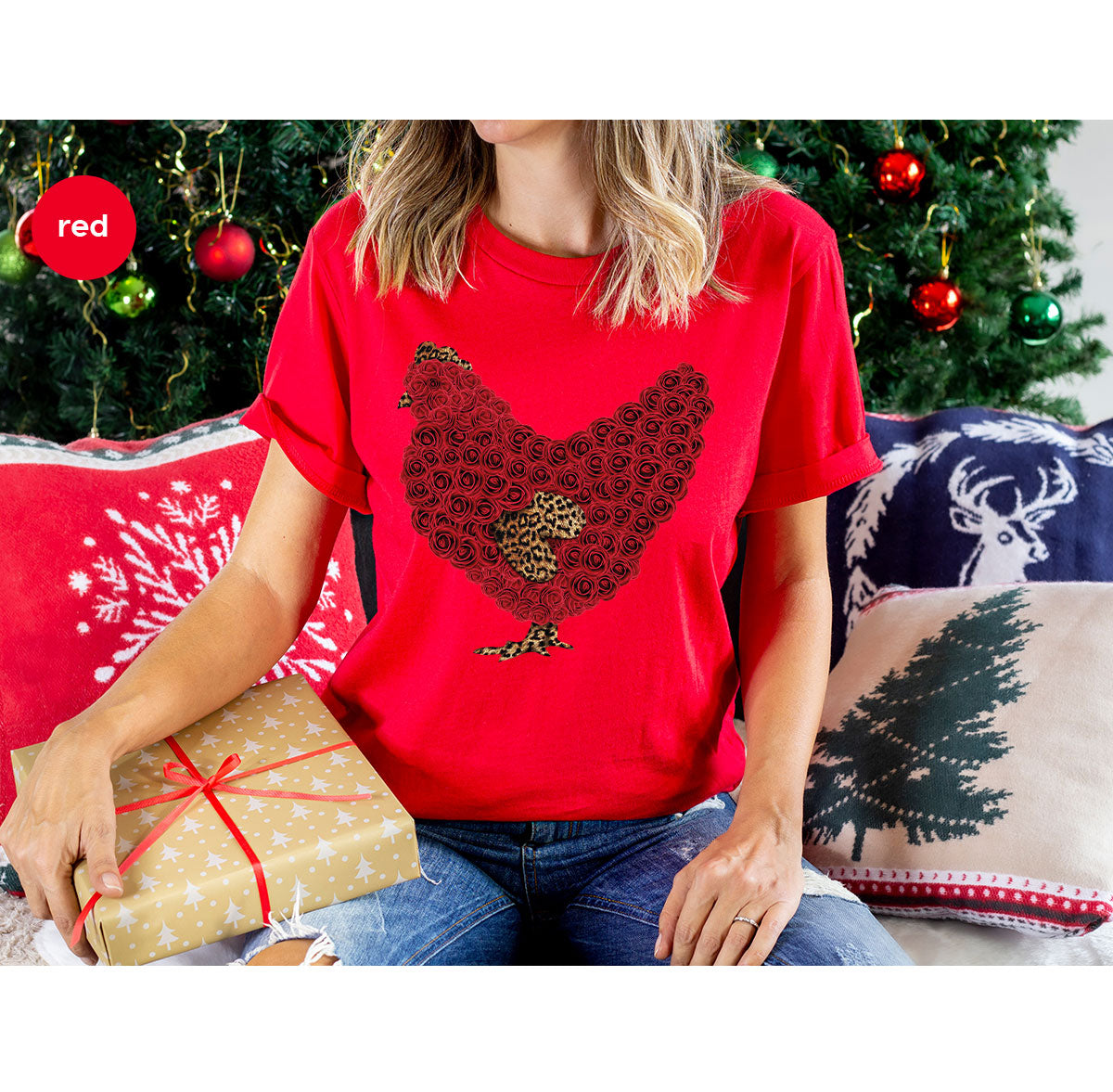 Heart of Chicken Shirt, Funny Valentine Day Gift, Special Gift for Feb 14