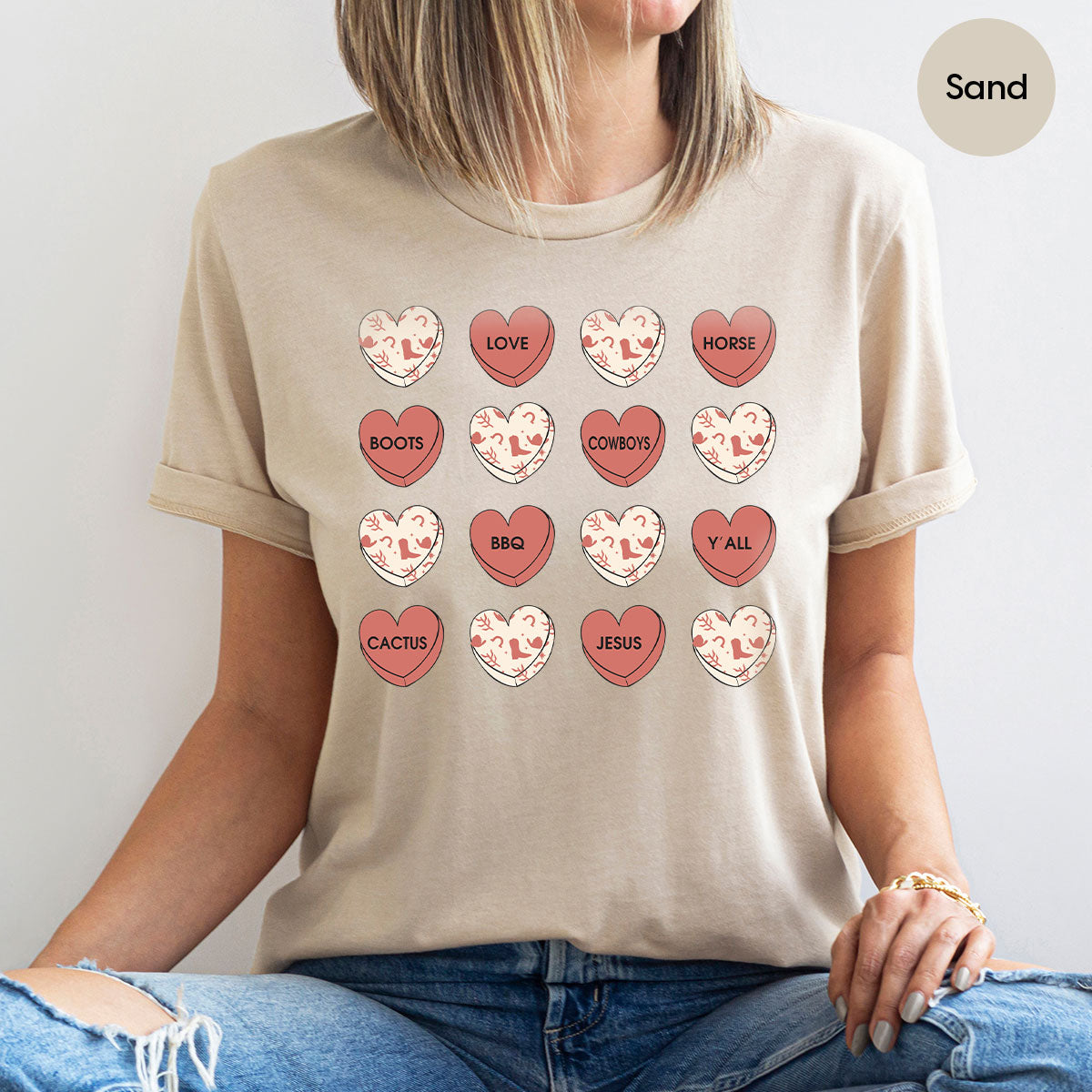 Heart Shirt, Lover Tee, Valentine's Day Heart T-Shirt, 2023 Feb 14 Shirt