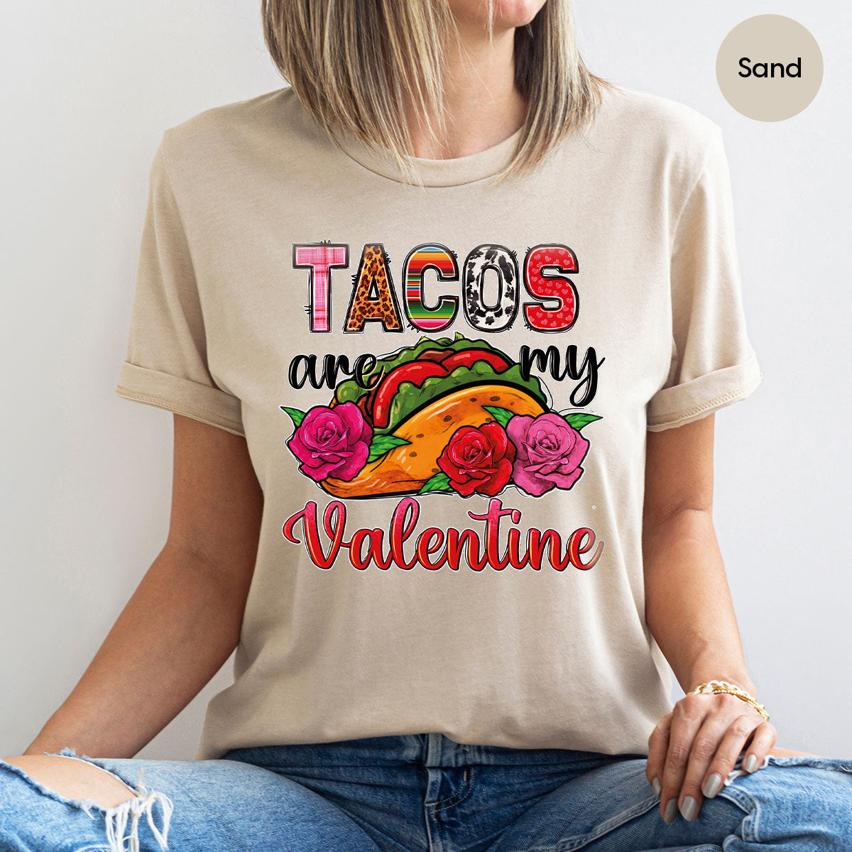 Tacos Are My Valentine Shirt, Gift To My Taco Lover, Taco Shirt