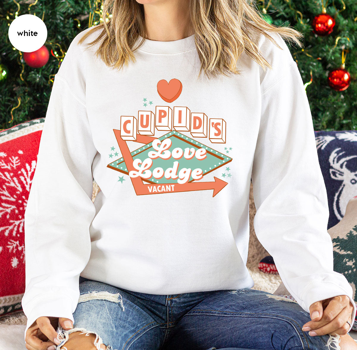 Love Lodge T-Shirt, Valentine's Day Tee, Cupid' Love Lodge Tee, Valentine Shirt